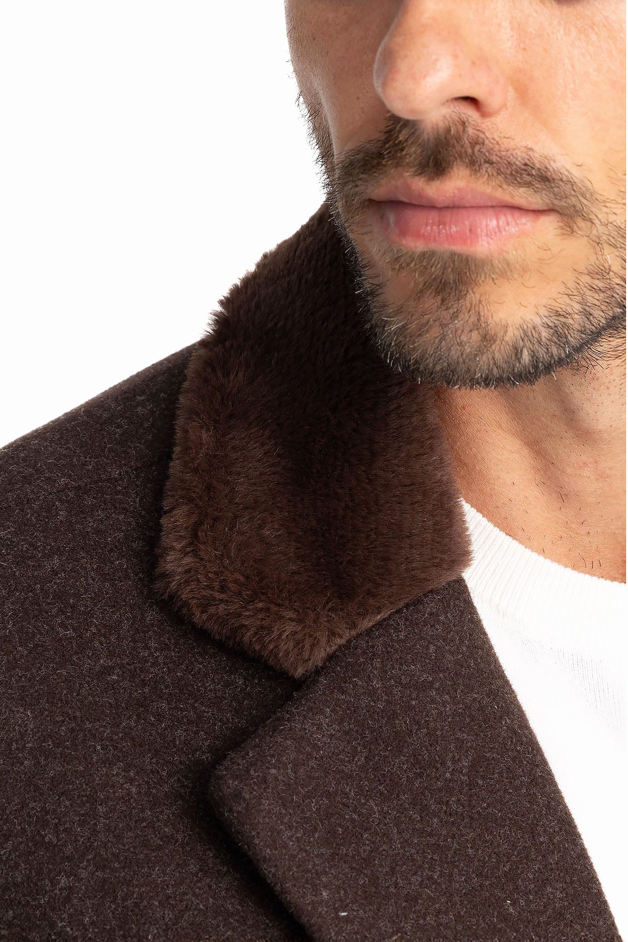 Men Brown Ted’s Vest by Hajruss