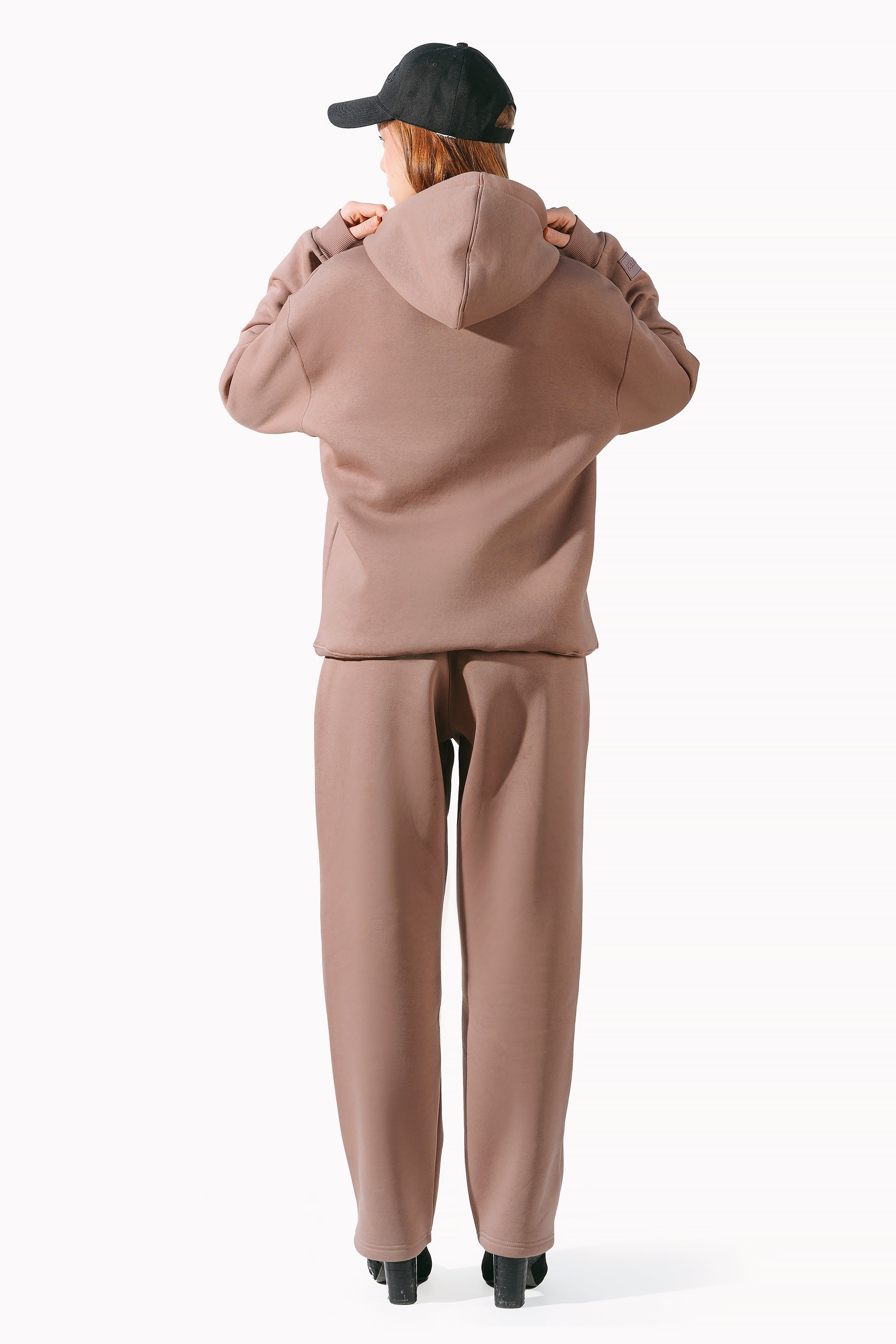 Taupe Unisex C Logo Sweatpants by Chapter