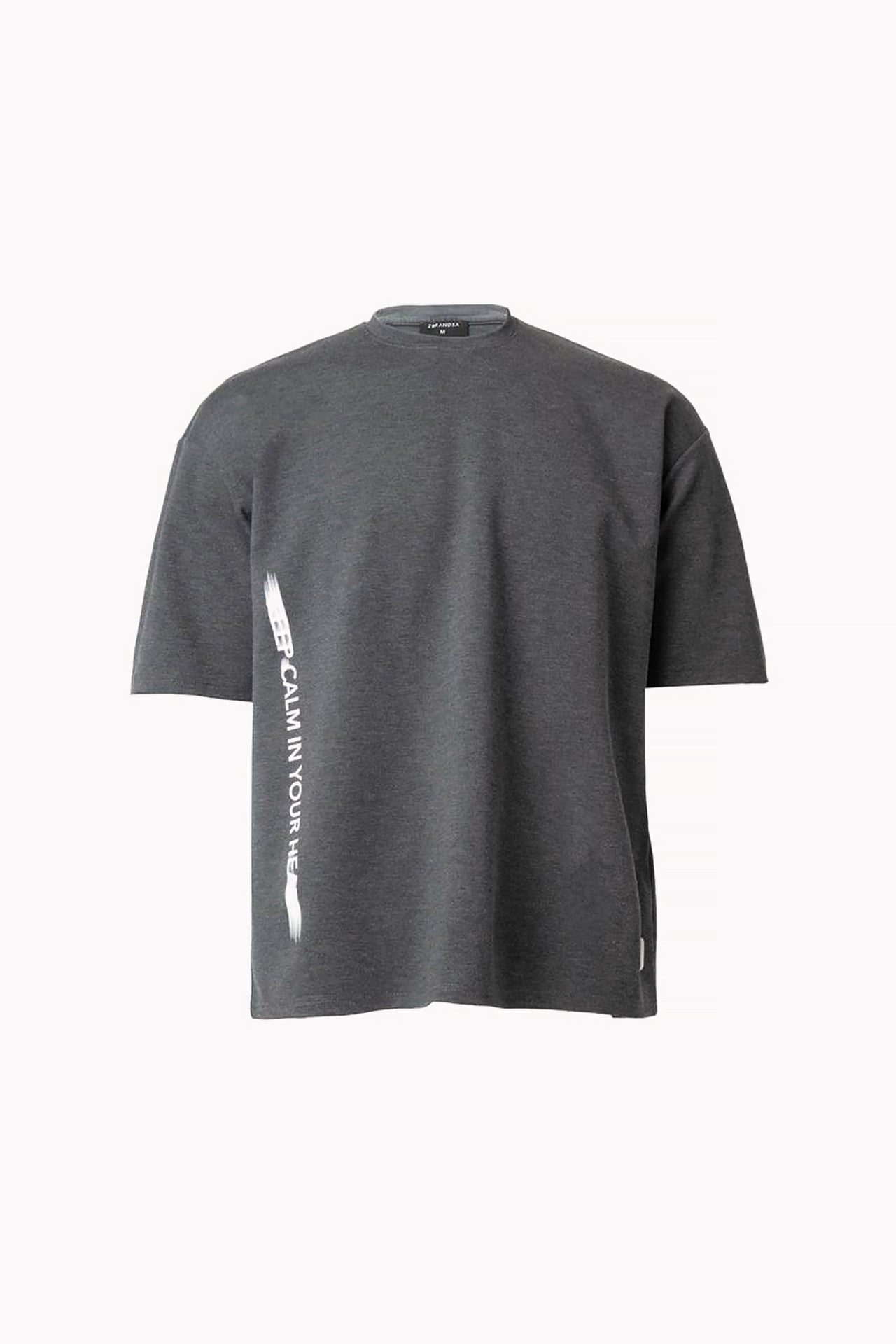 Unisex Grey Calm T-Shirt by Z Brand