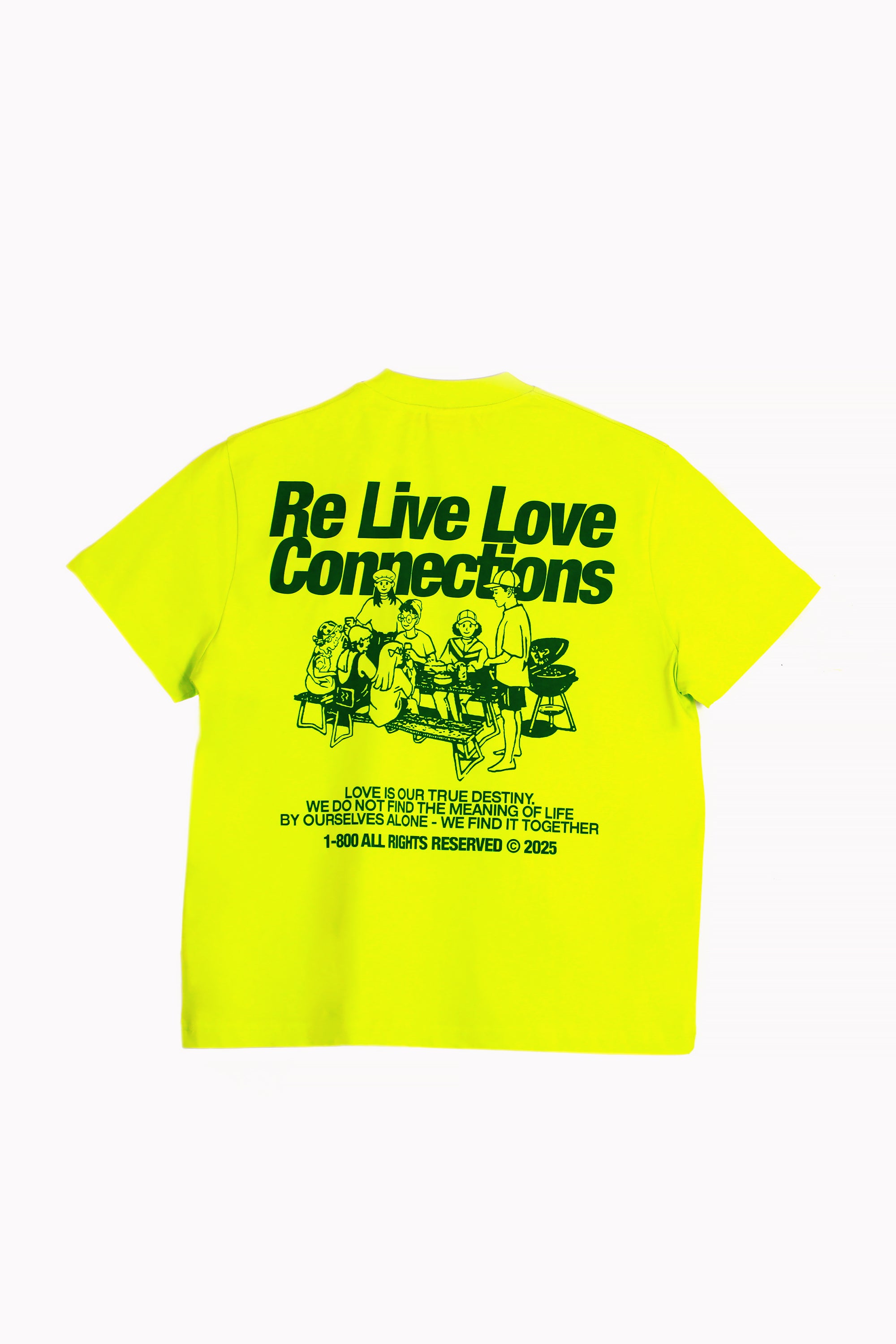 Yellow Family Printed T-Shirt by Re Live