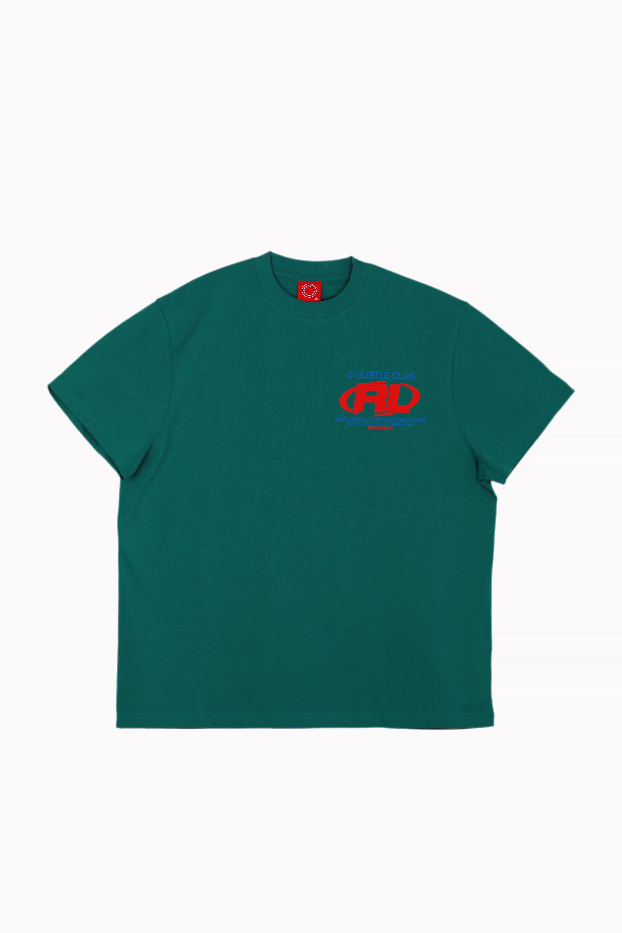 Green Hustler Printed T-Shirt by Re Live