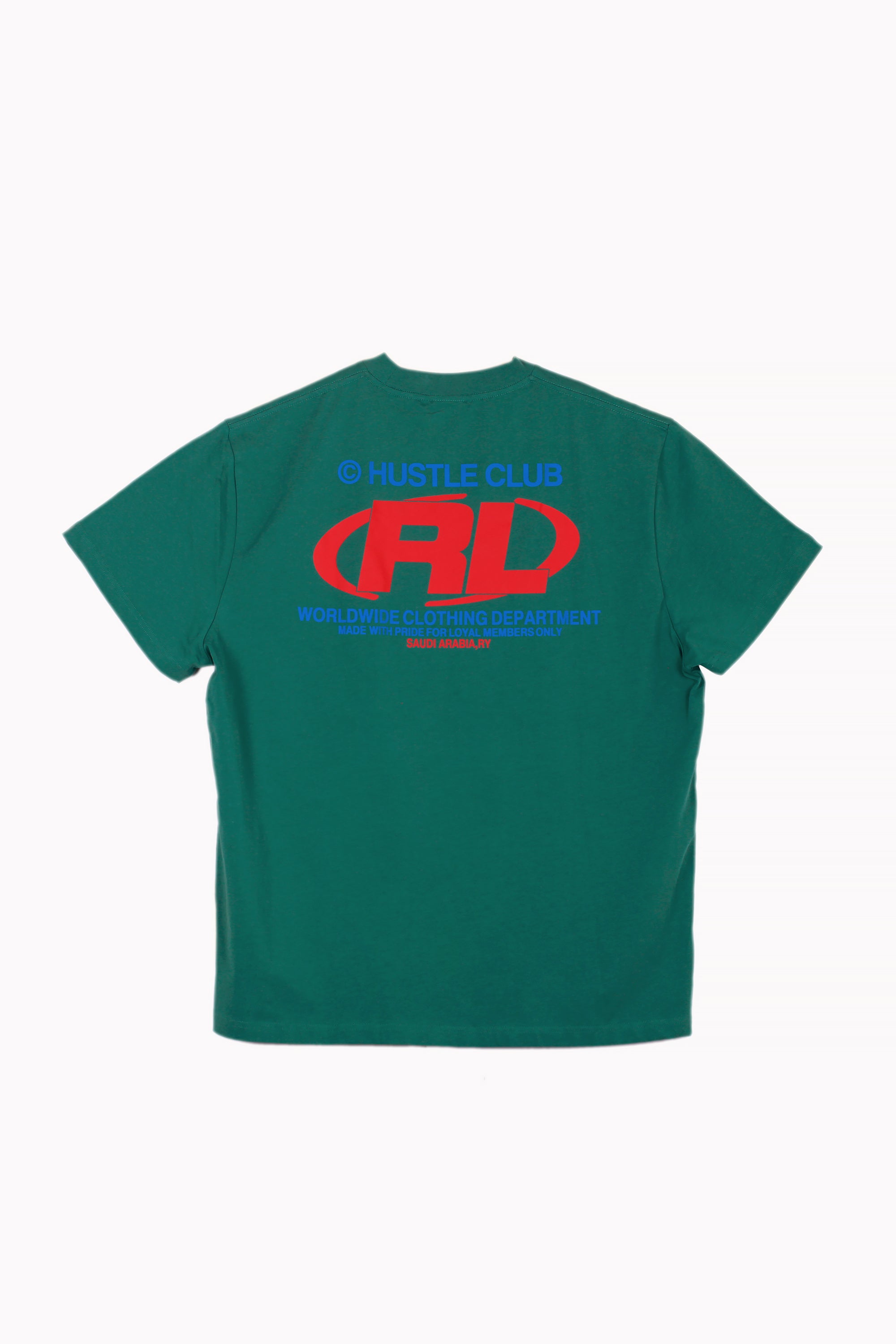 Green Hustler Printed T-Shirt by Re Live