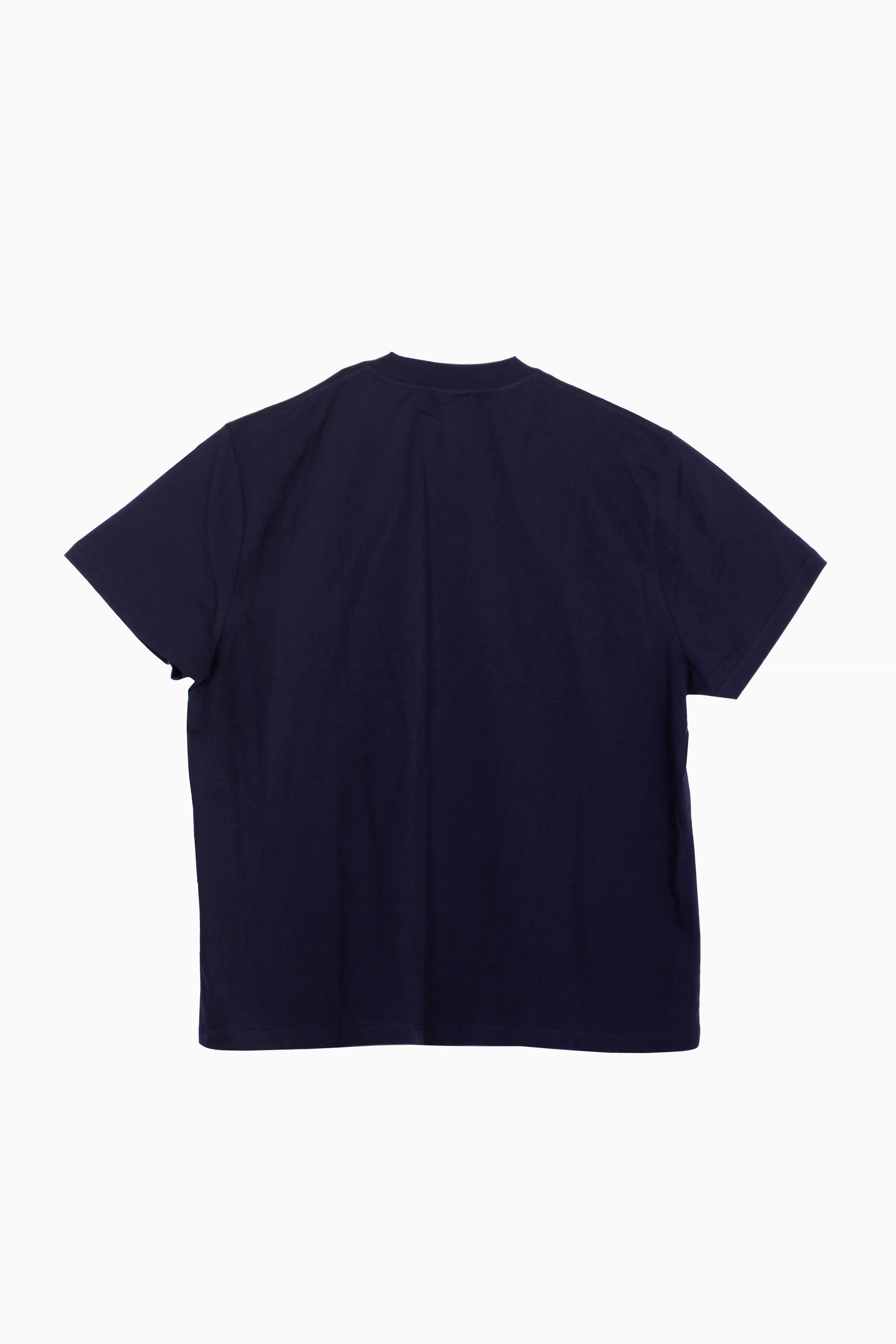 Dark Blue Sign Printed T-Shirt by Re Live
