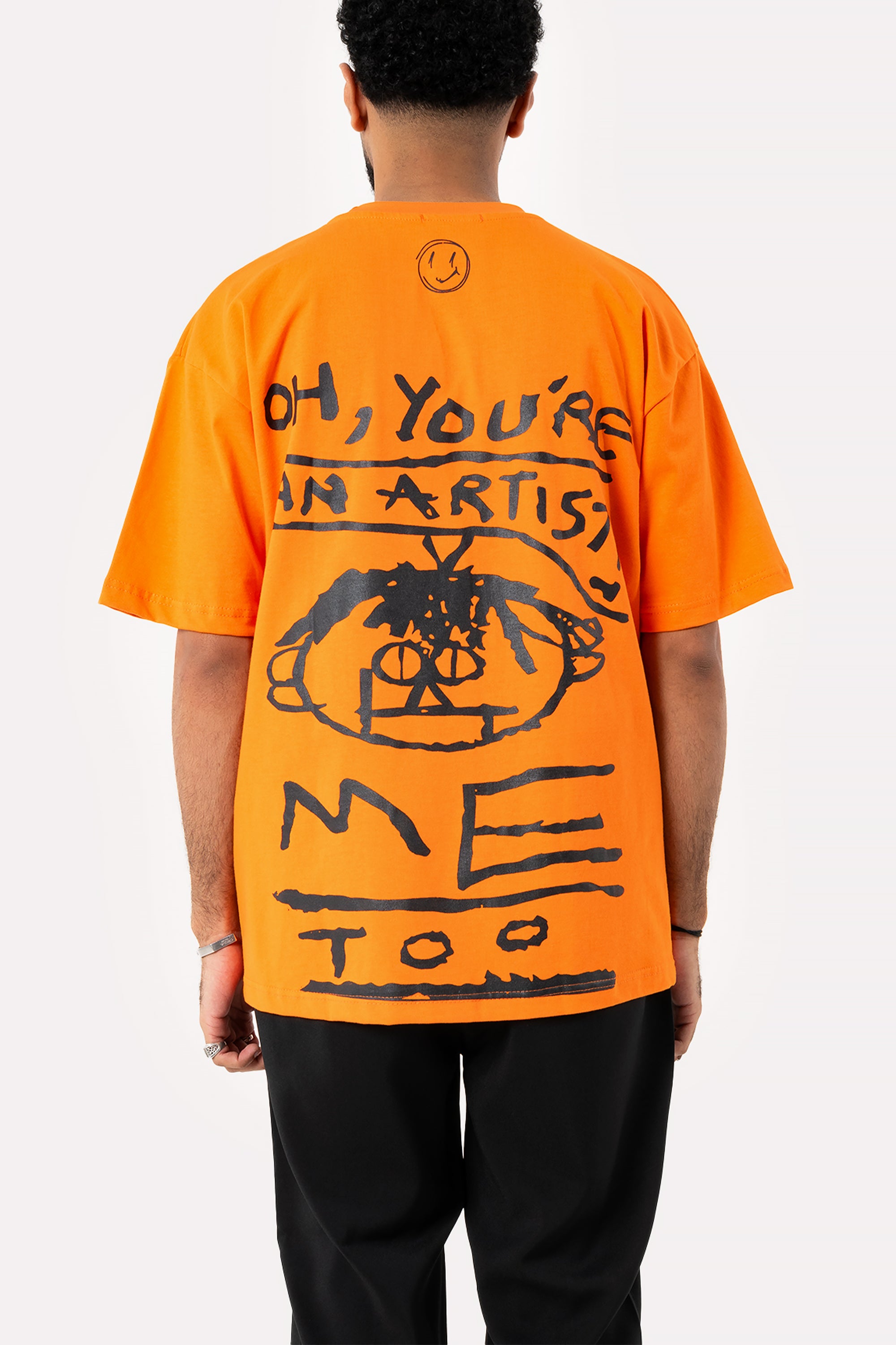 Orange Unisex Me Too T-shirt by Other Face