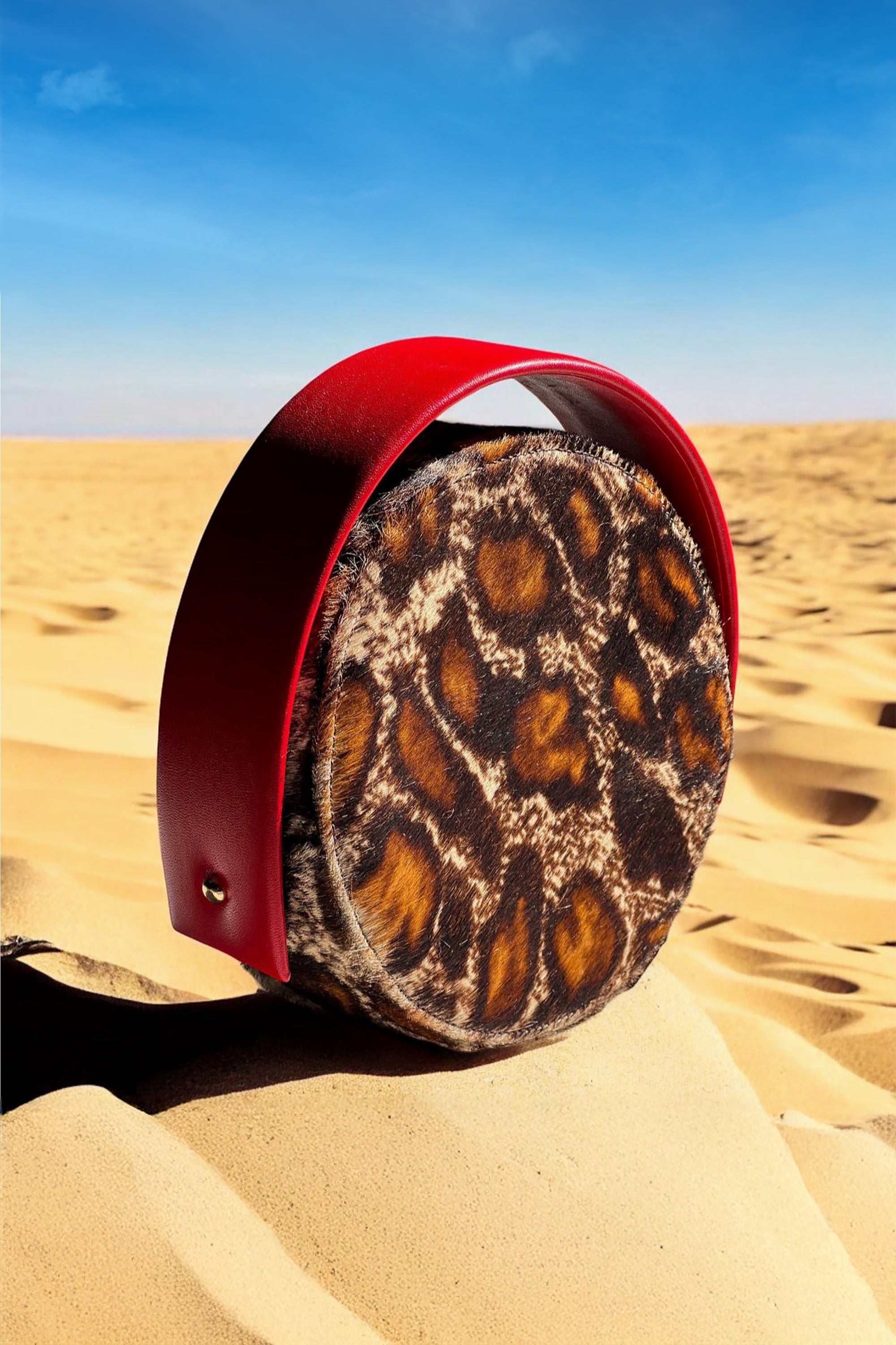 Multicolor Jungle Cheeta Handbag by Moski