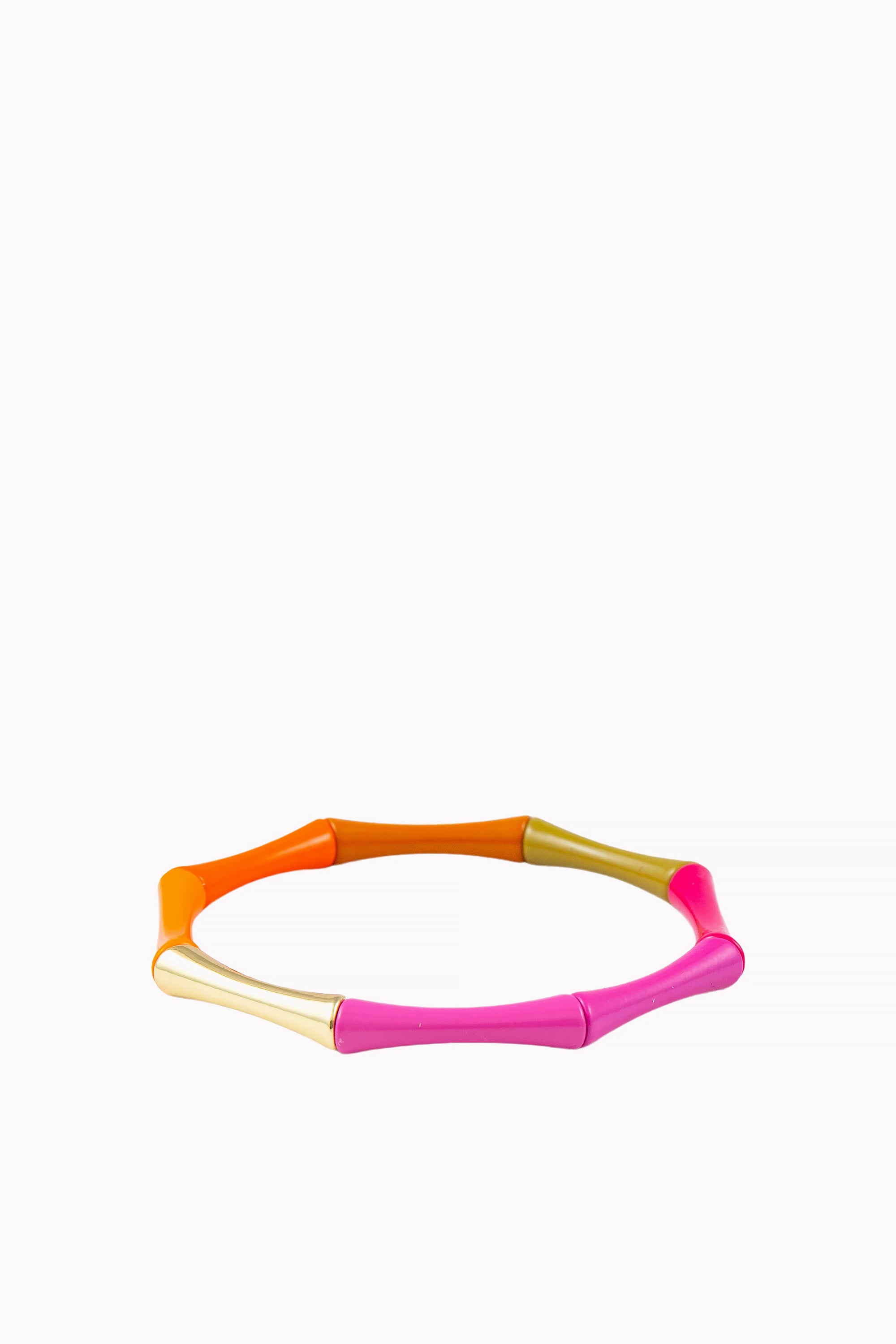 Gold Enamel Playful Bangle Bracelet by Amie Dubai
