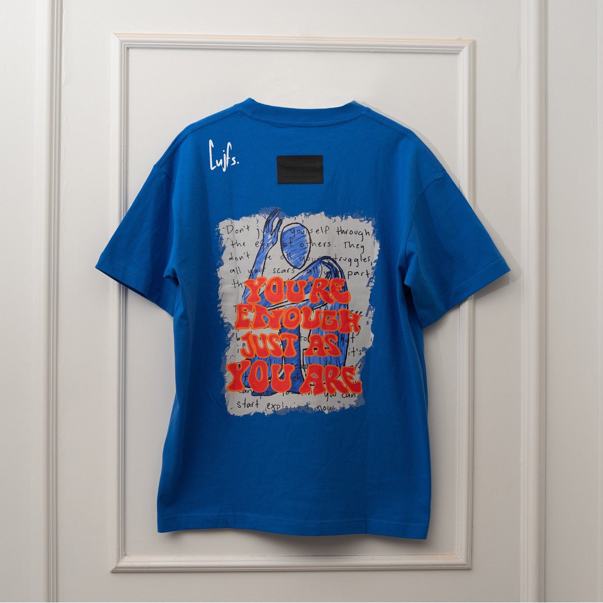 Blue "IV3" T-shirt From Triple Four
