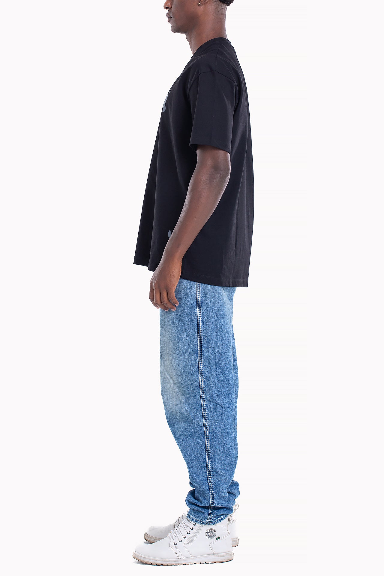 Black Cotton Ink T-shirt by Weaver Design