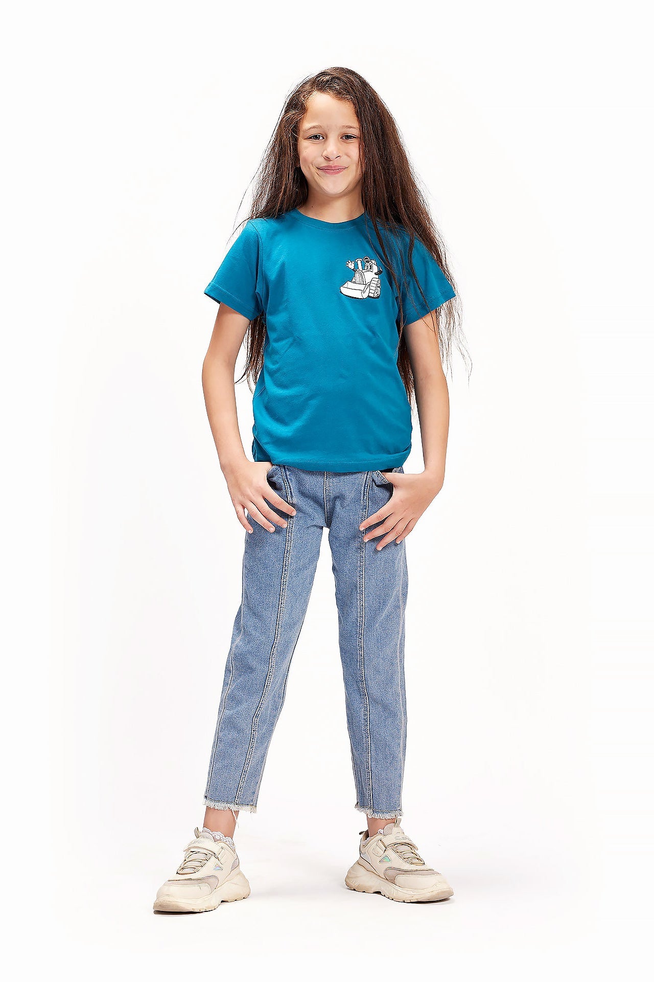 Kids Blue Build N Break T-shirt By In Your Shoe
