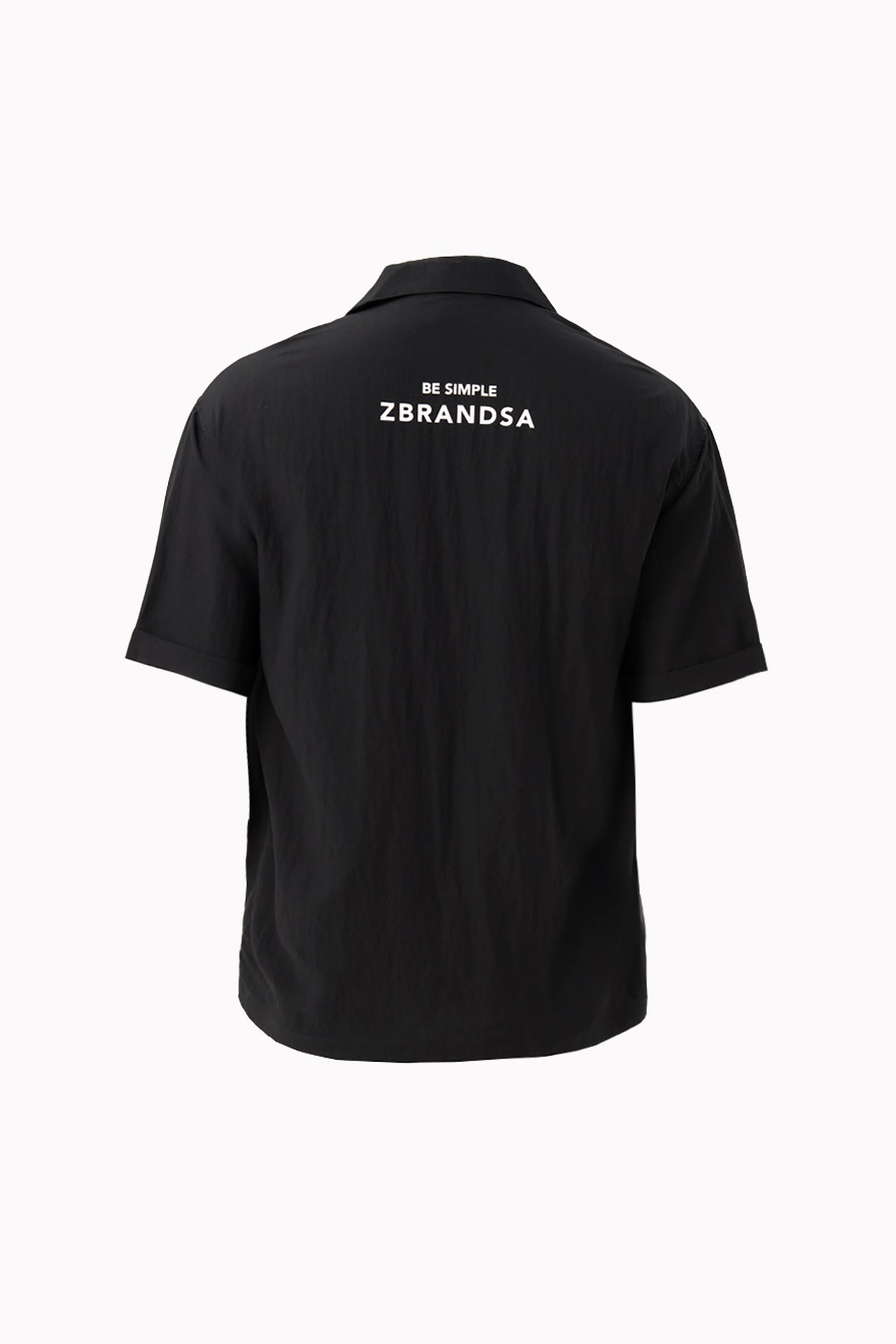 Men Black Linen Shirt by Z Brand