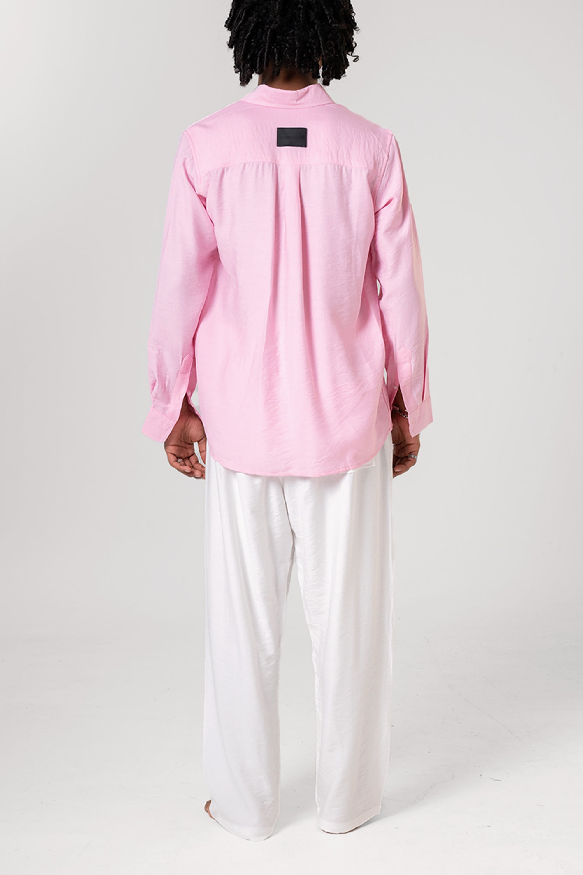 Pink Linen Shirt by Seemly