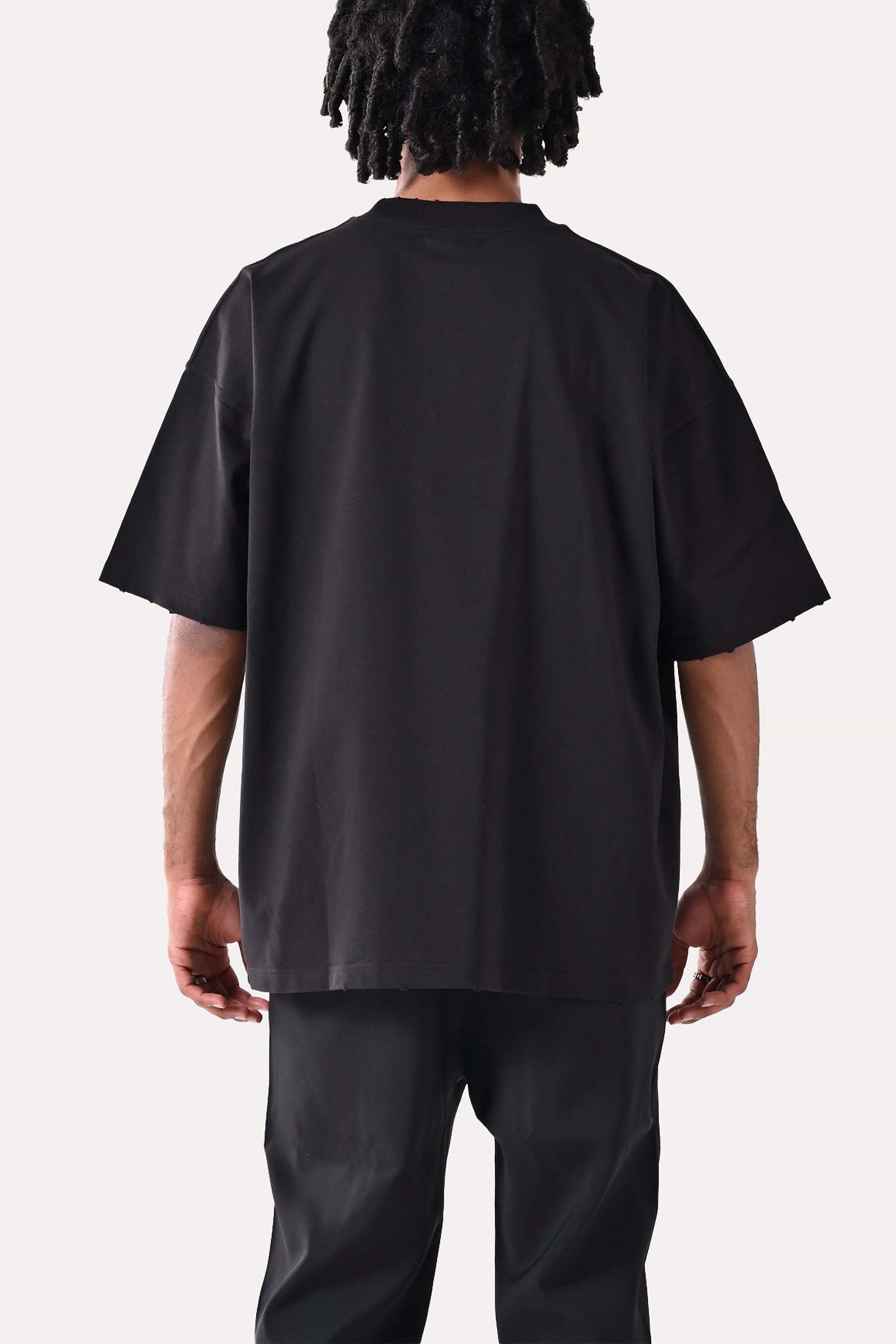 Black Hands Printed T-shirt by Dystopia