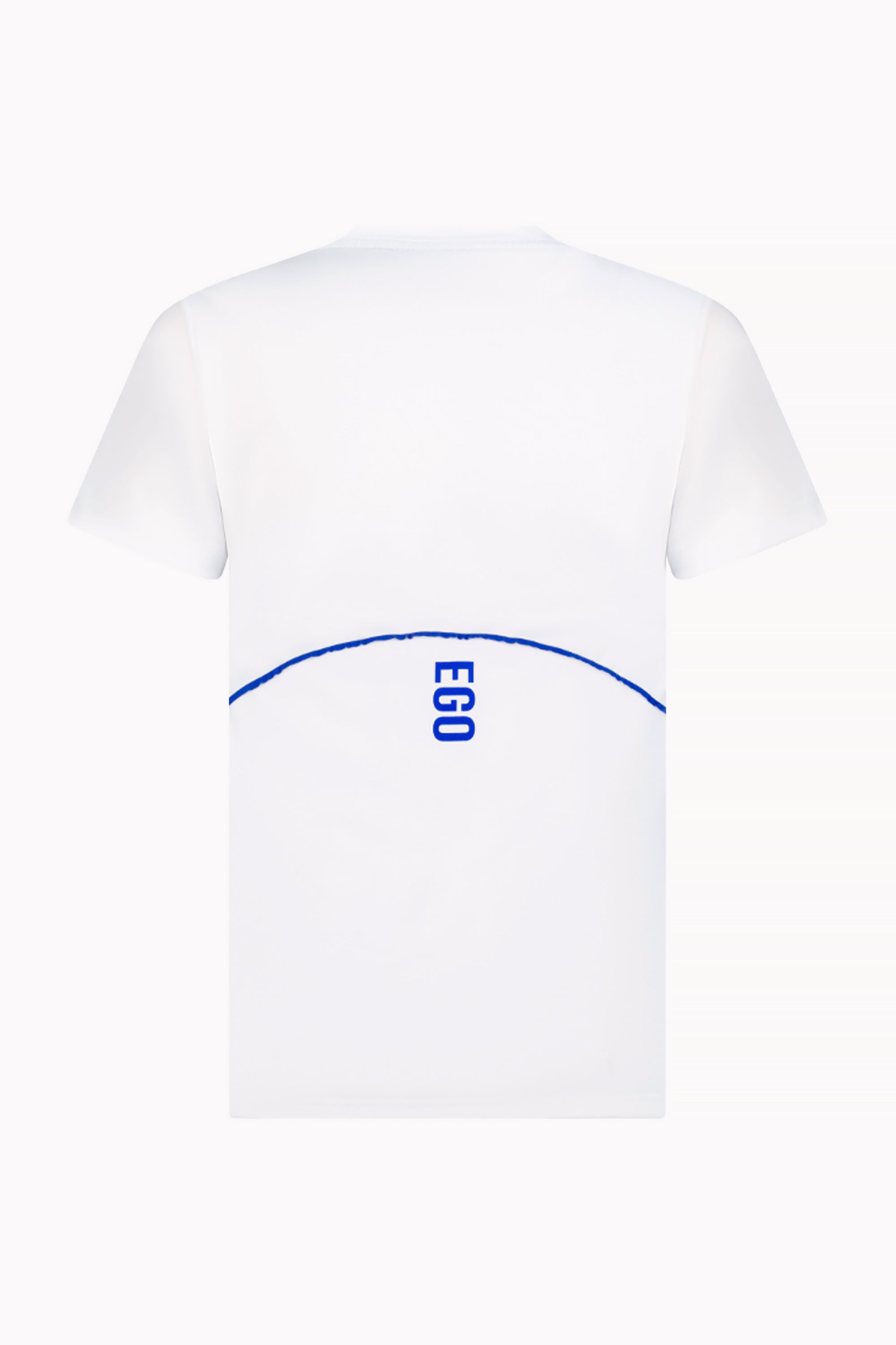 تي شيرت رجالي أبيض بقصّة Slim Fit من EGO Contrast من EGO Sustainable