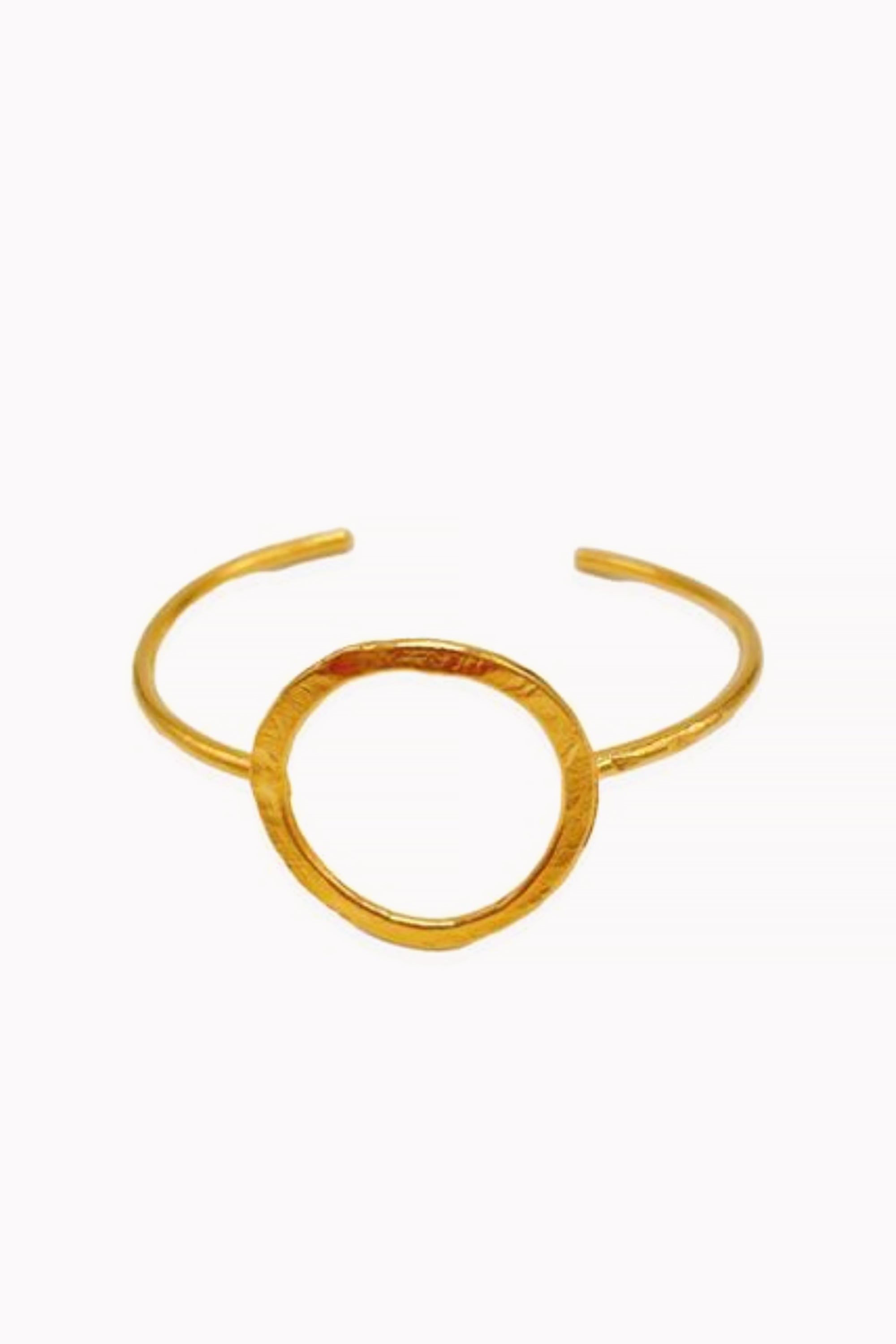 Gold Handmade Circular Bracelet by M Collection