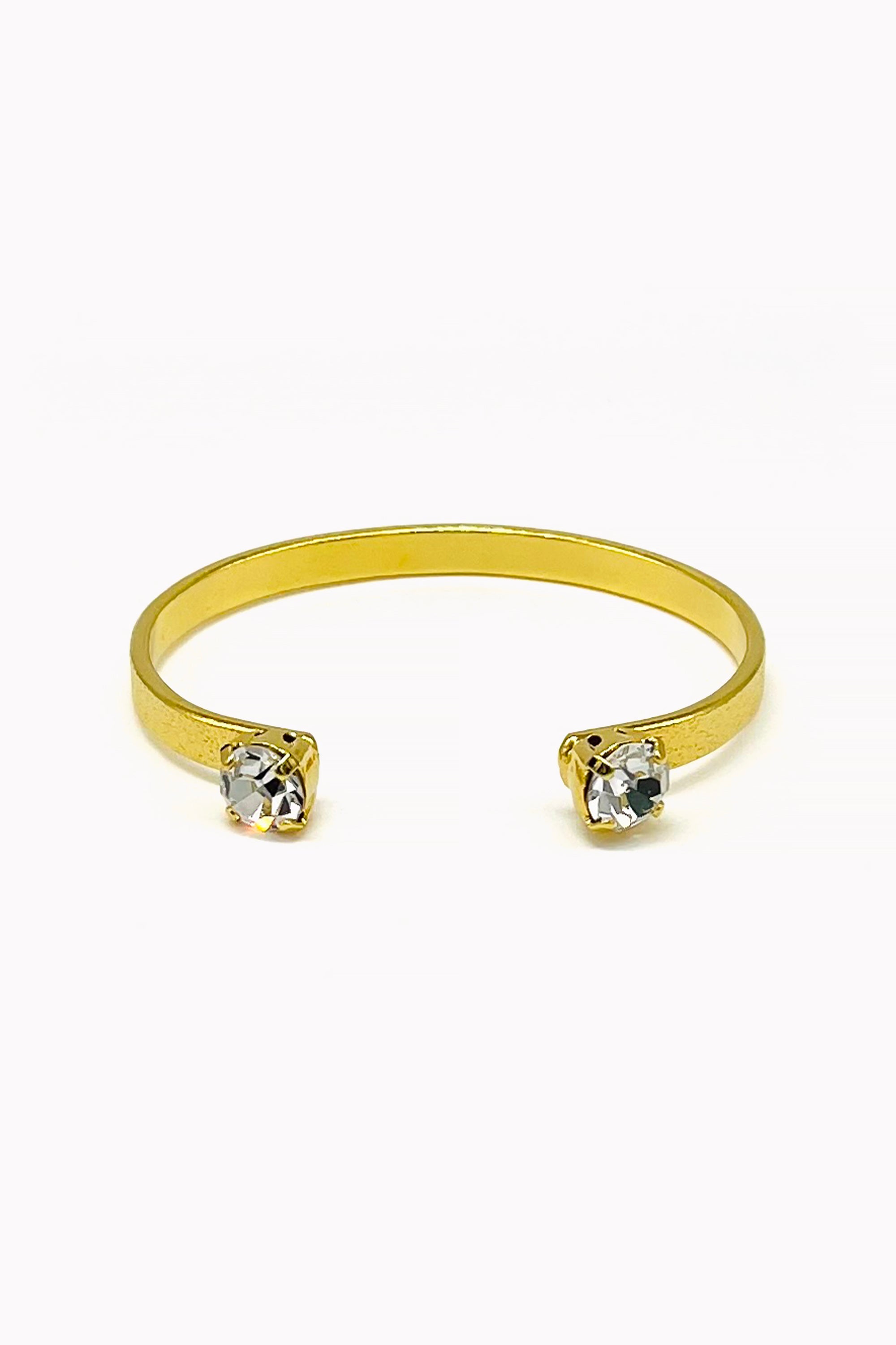 Gold Handmade Gemstone Bracelet by M Collection