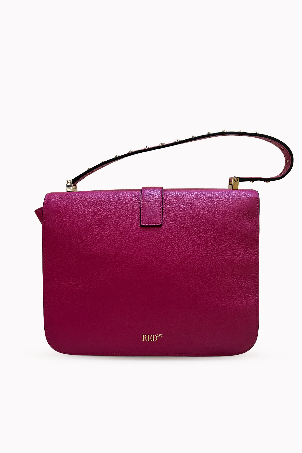 REDValentino Fuchsia Buckle Bag by Vintage SAAF