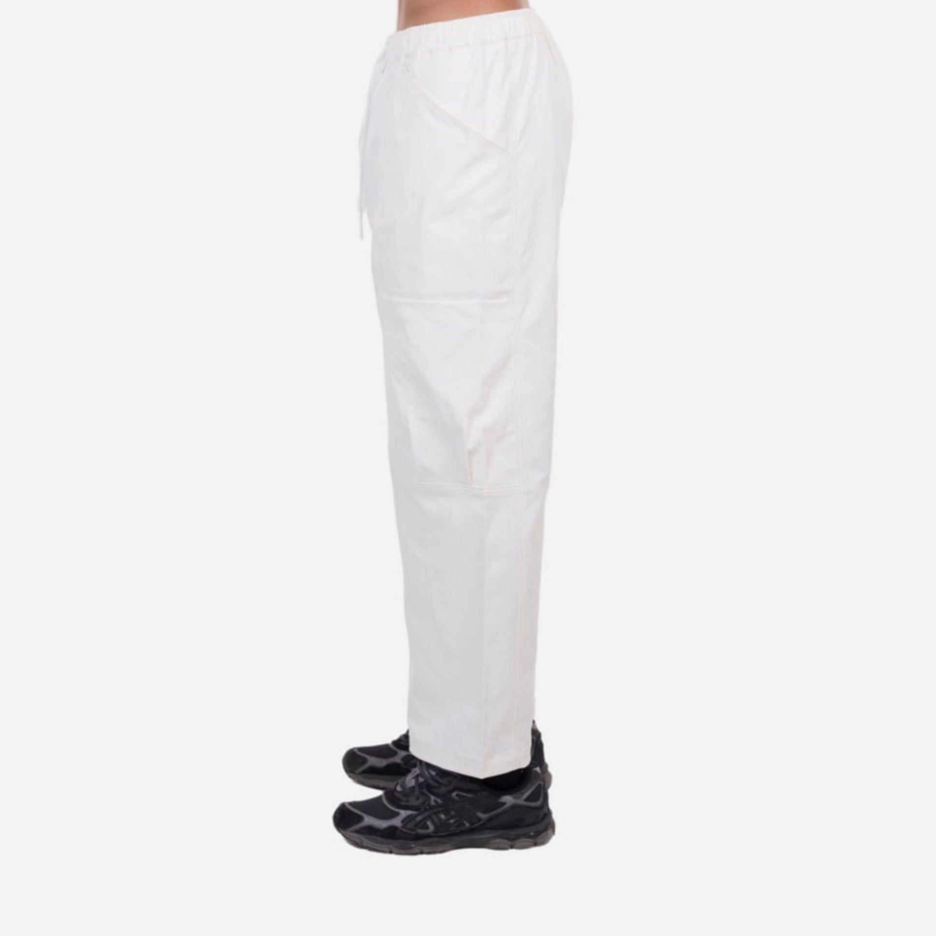 White Pants With Side Pockets By Dracaena Cinnabari
