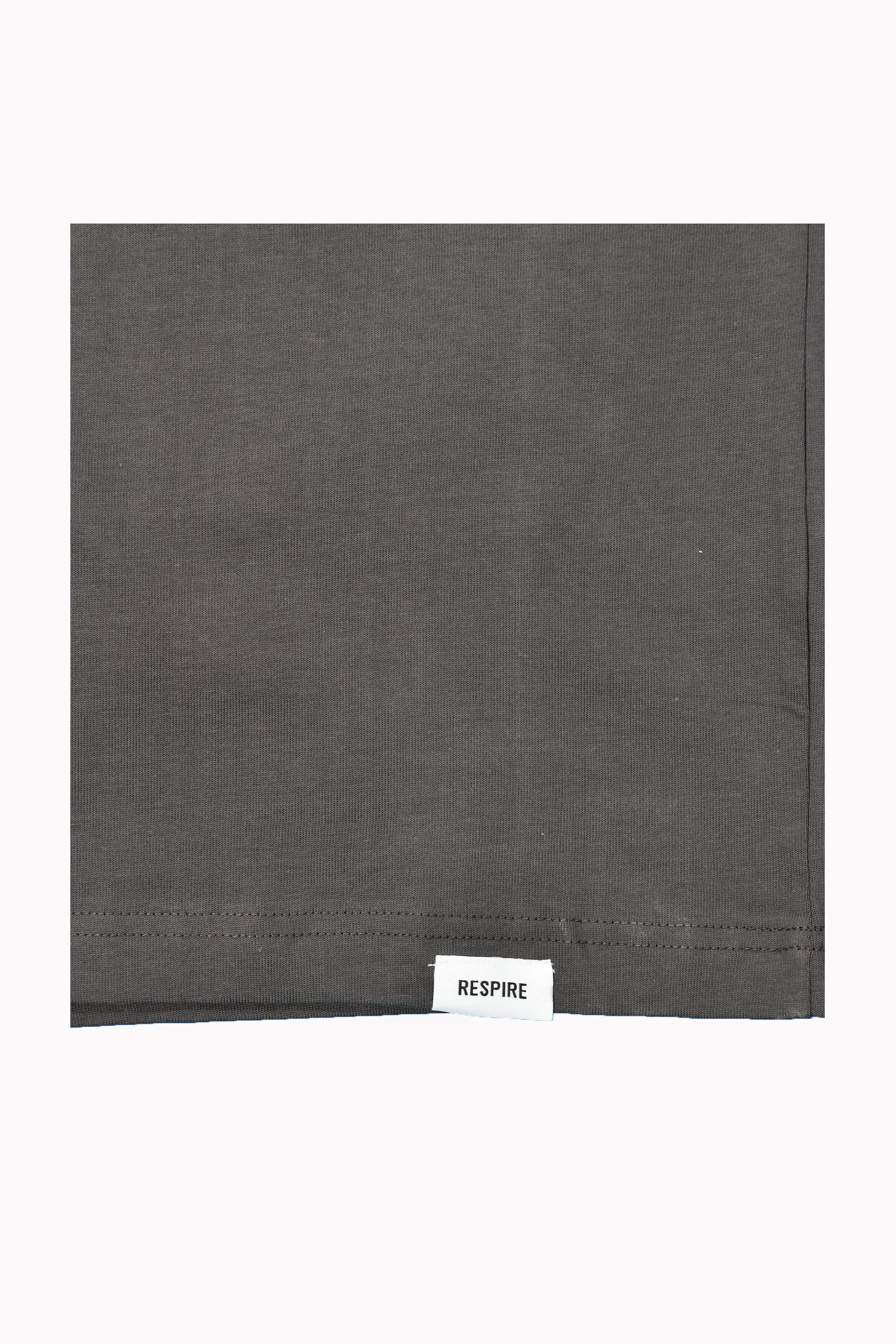Men Grey Plain T-Shirt by WECRE8