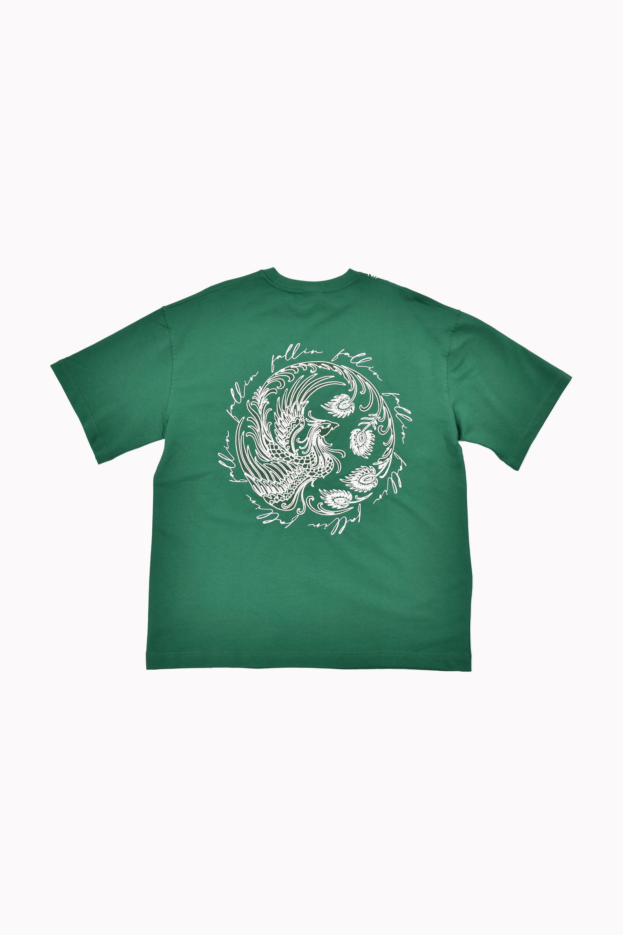Men Green Artistry Graphic T-Shirt by WECRE8