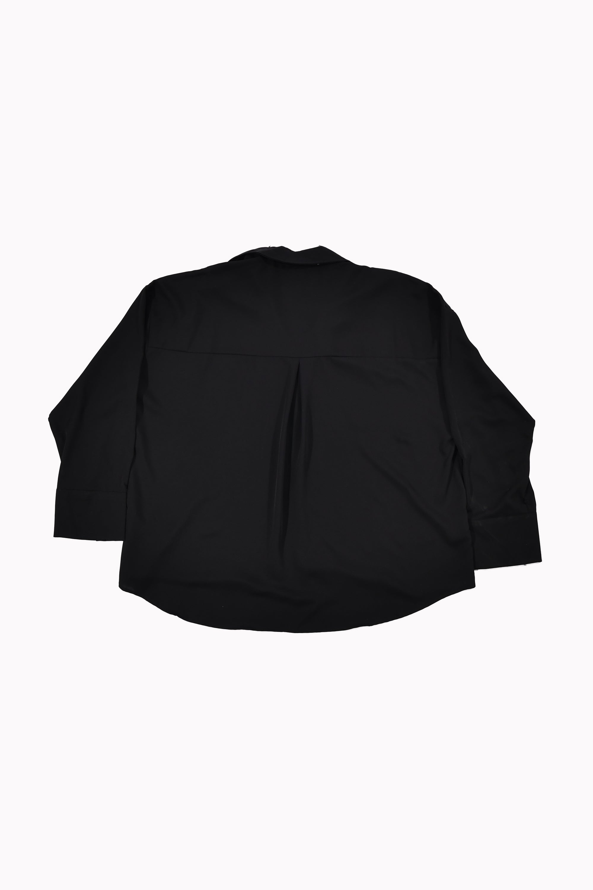 Men Black Plain Classic Shirt by WECRE8