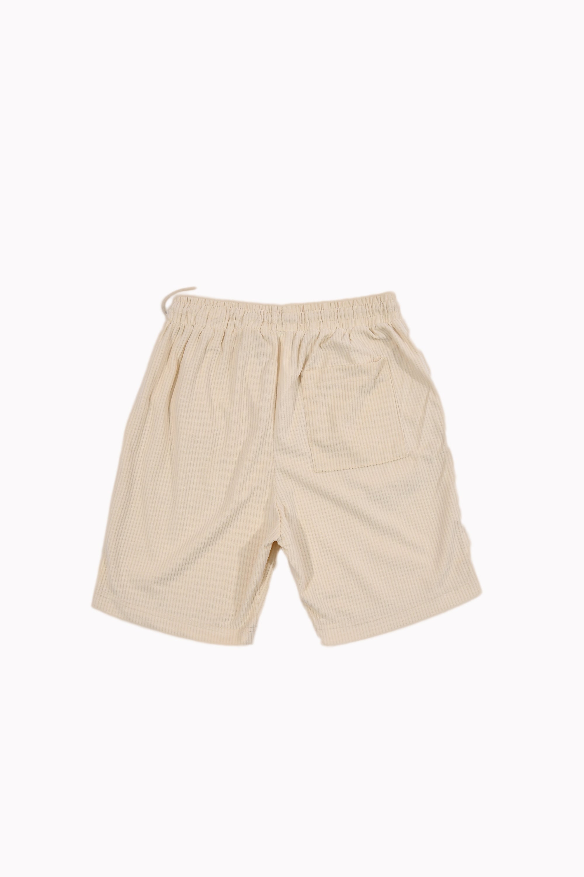 Men Beige Set of "Freedom" T-shirt and Shorts by WECRE8