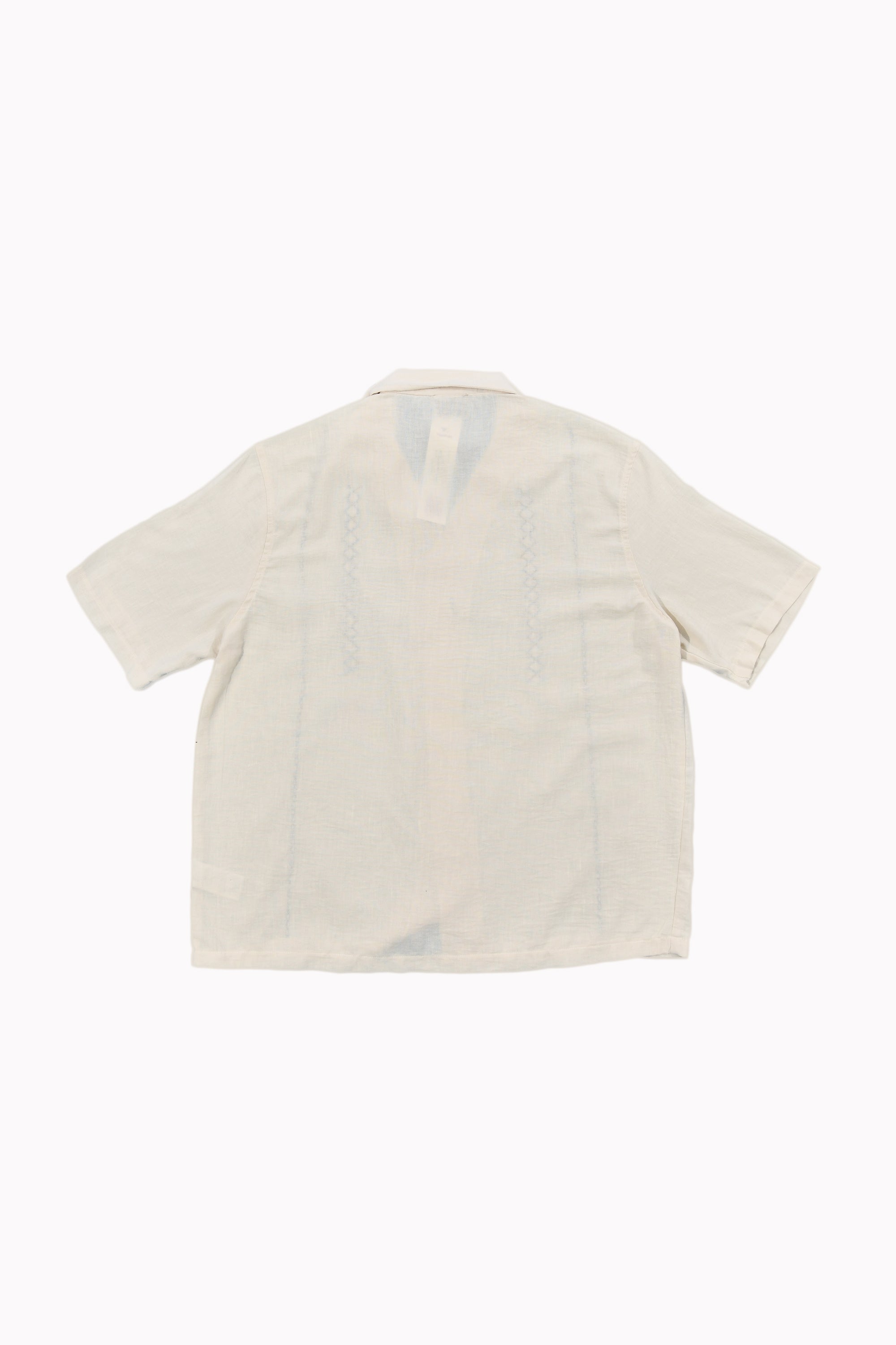 Men Beige Embroidery Shirt by WECRE8