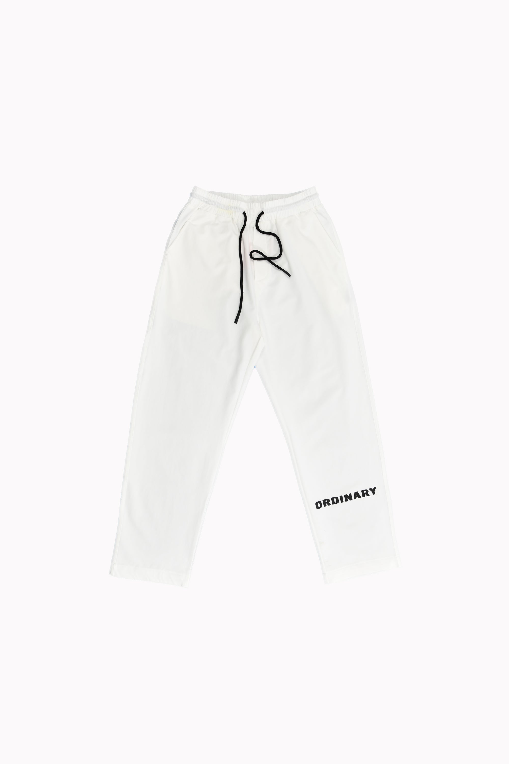 White Elastic Sweatpants by Ordinary Clothes