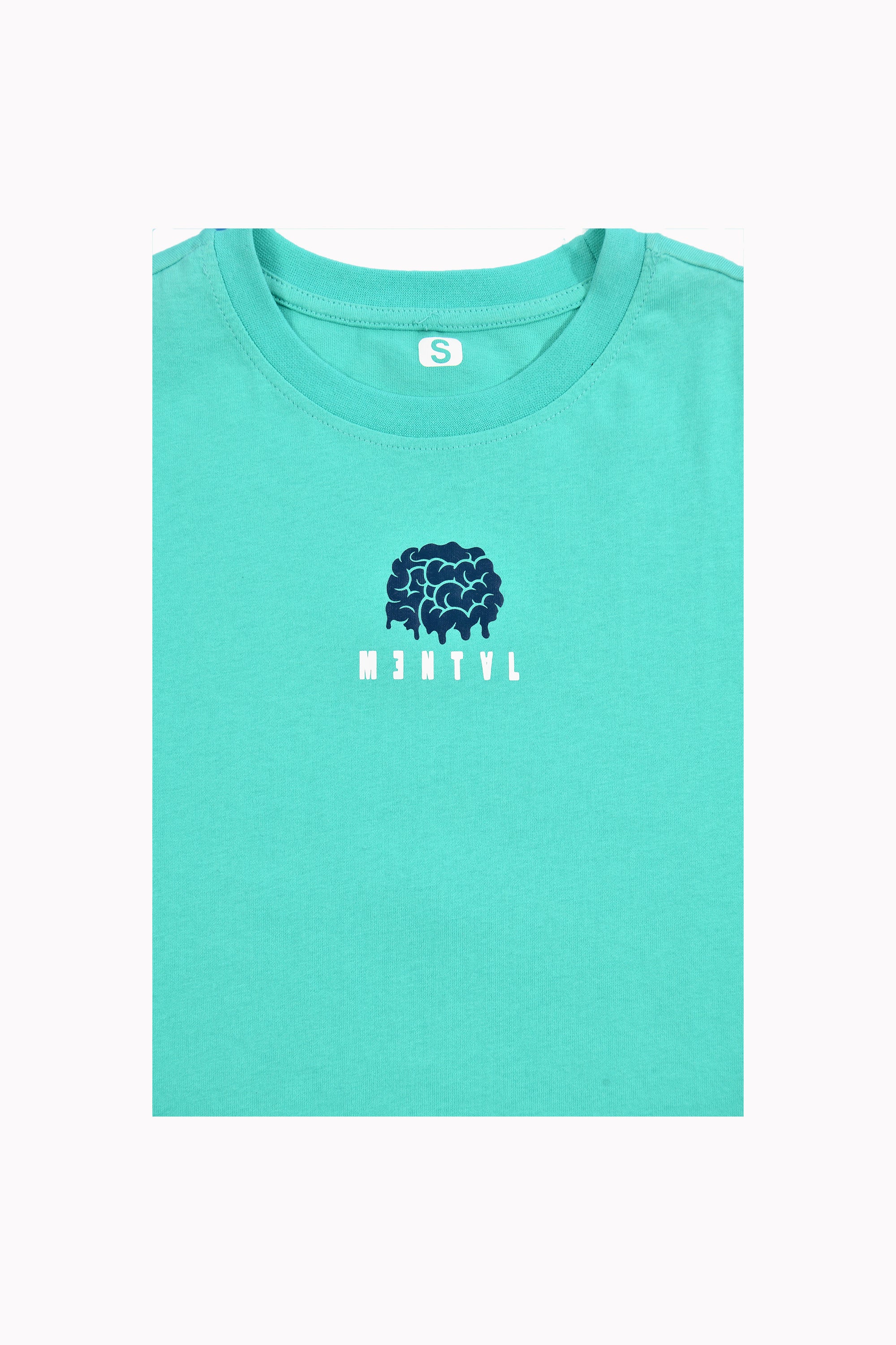 Turquoise "MNTL" T-Shirt by Mental