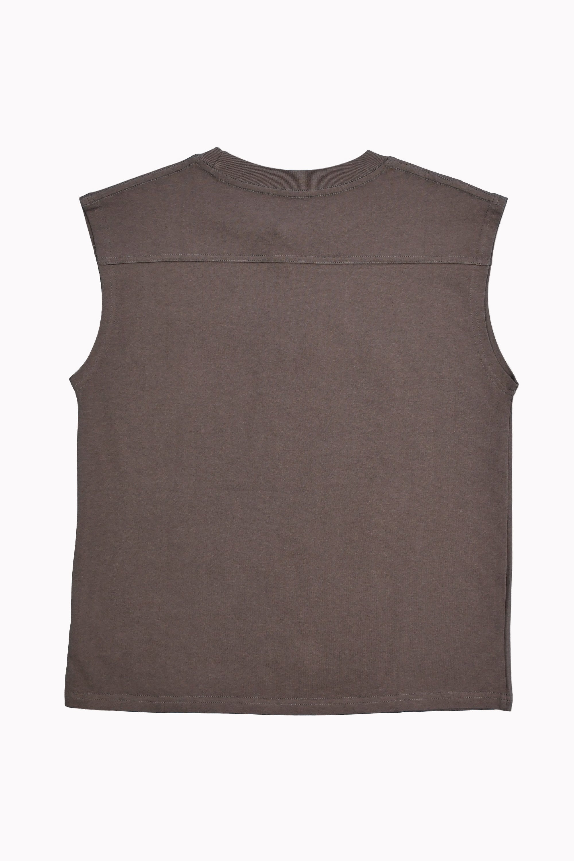 Grey Sleeveless Top by Ordinary Clothes