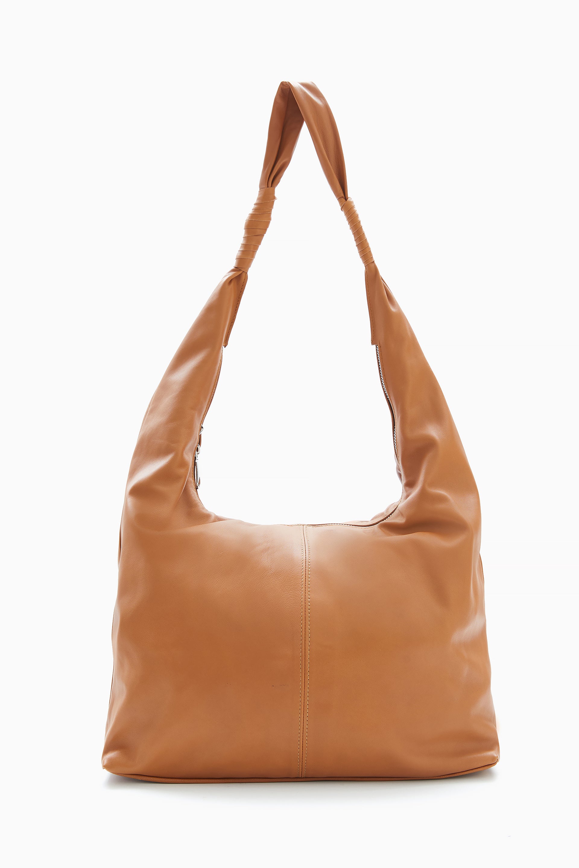 Warm Caramel Slouchy Hobo Bag by WECRE8