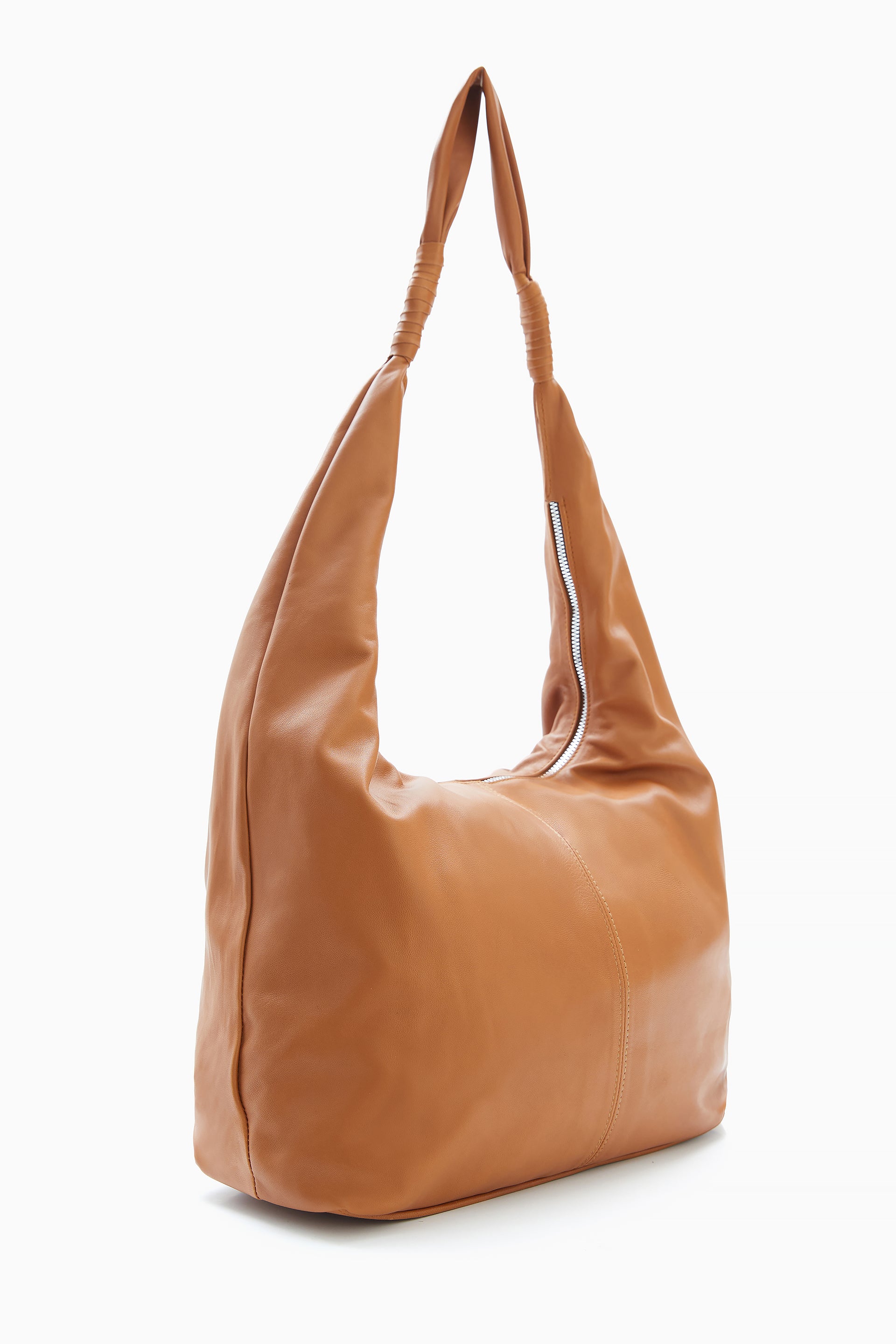 Warm Caramel Slouchy Hobo Bag by WECRE8