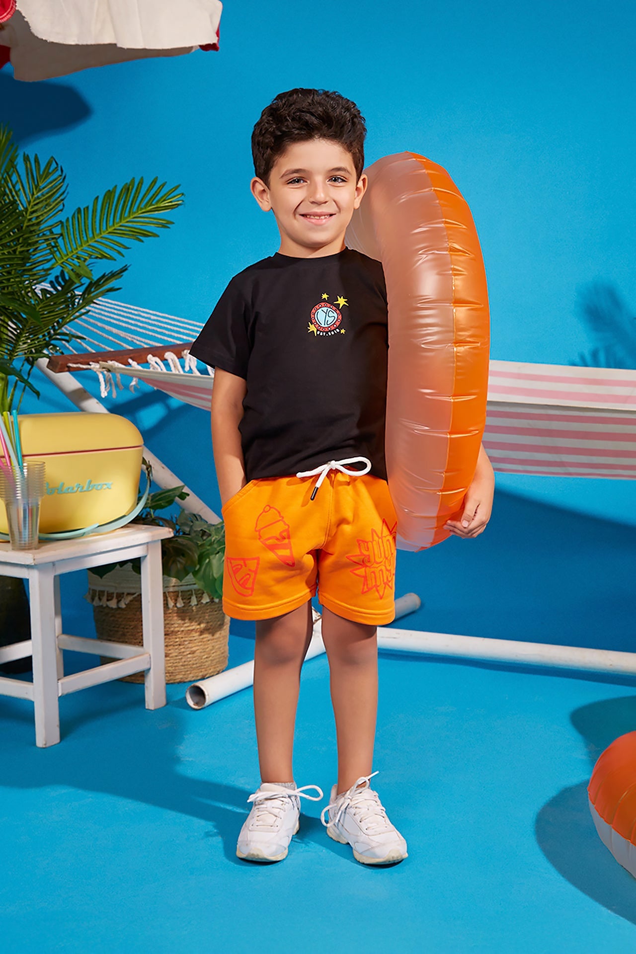 Kids Orange Yummy Sworts By In Your Shoe