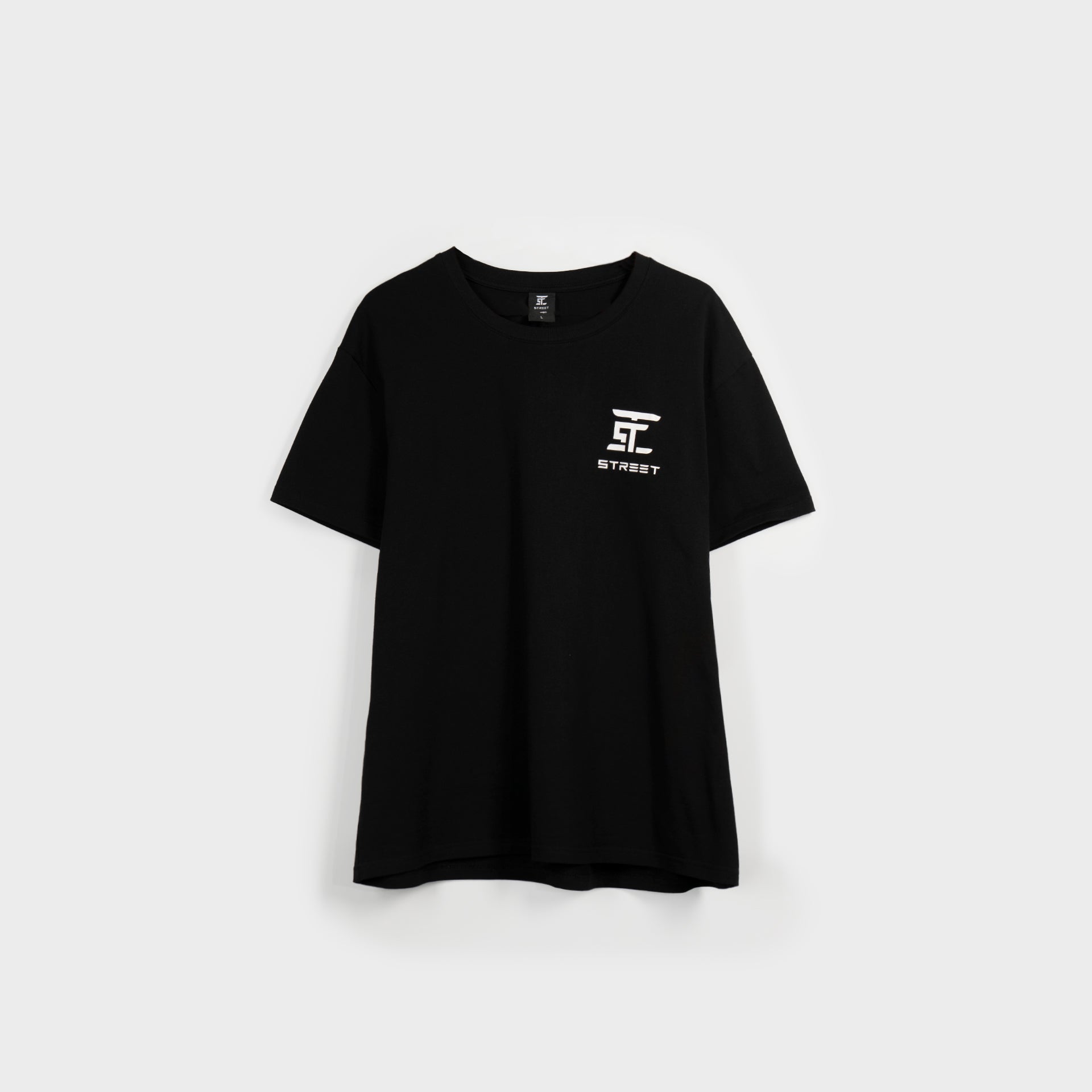 Black Aquarius T-shirt From Street KSA - WECRE8