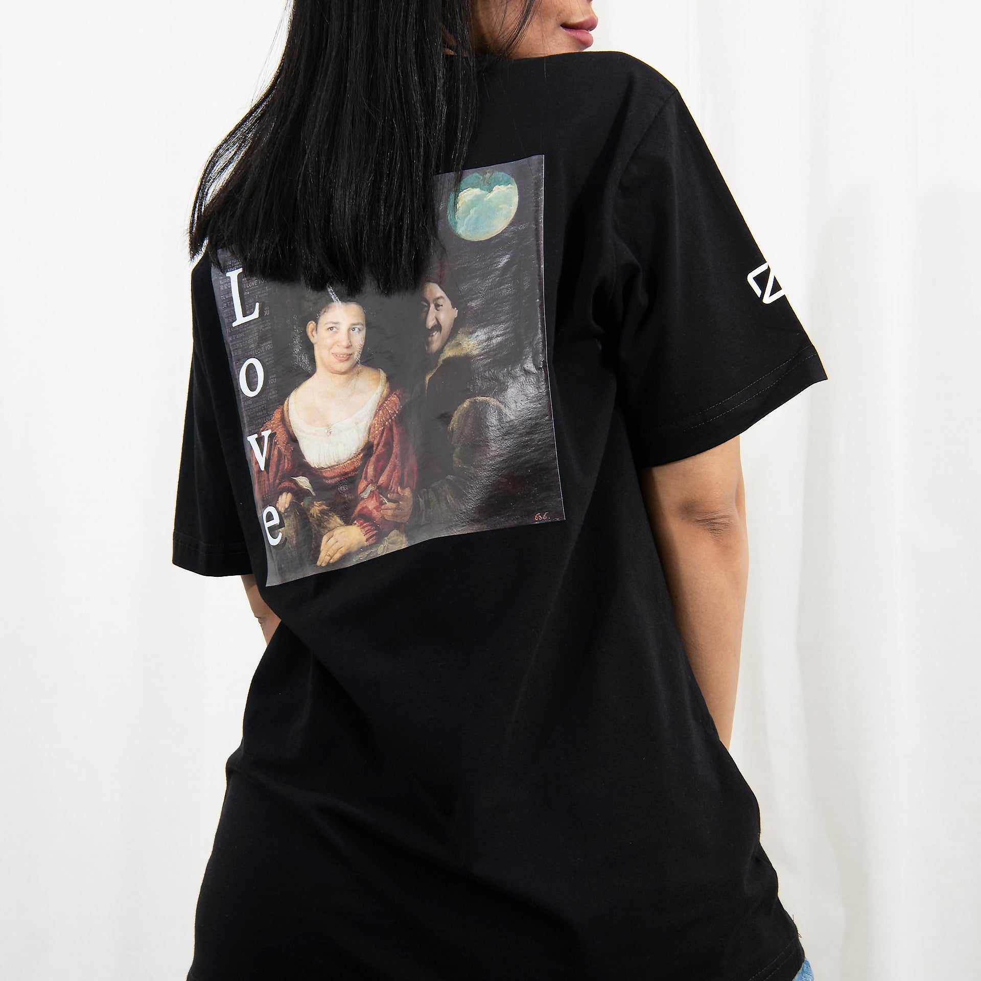 Black Encrypted T-shirt From R07 T-shirts - WECRE8