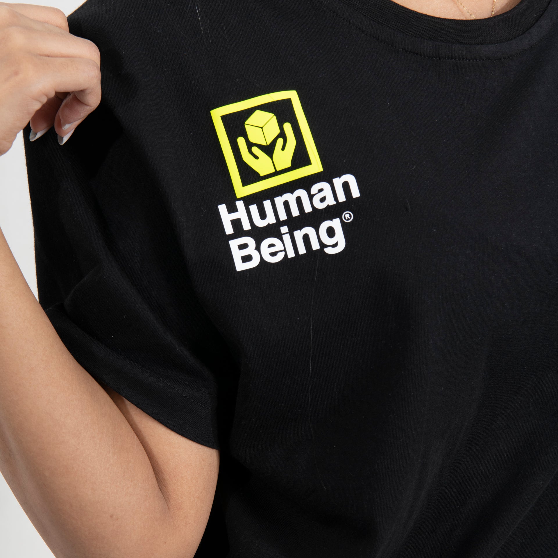 Black Human Being T-shirt From R07 - WECRE8