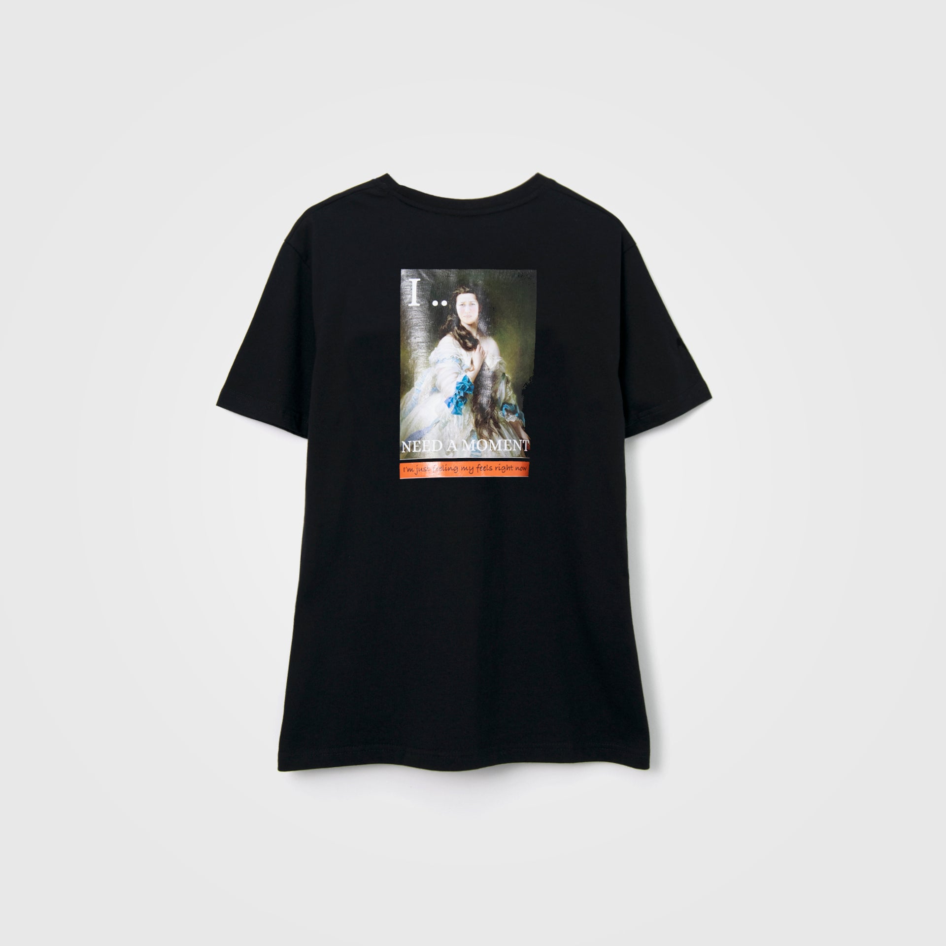 Black I Need A Moment T-shirt From R07 - WECRE8