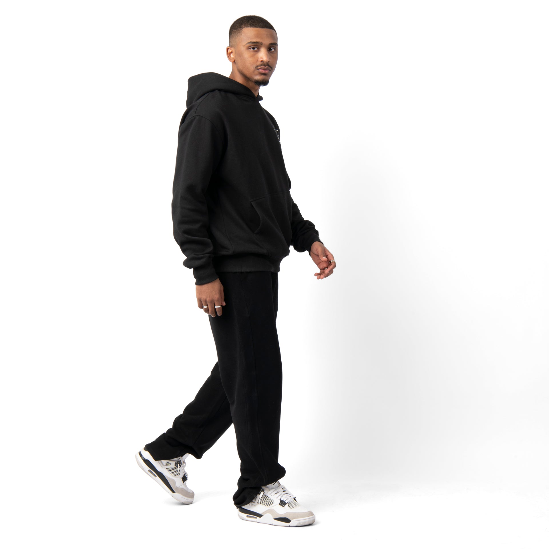 Black Overthinking Hoodie From The Great Tshirt - WECRE8