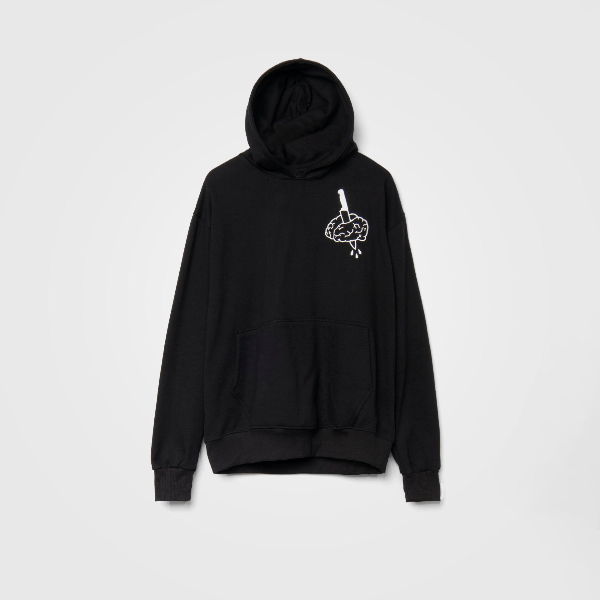 Black Overthinking Hoodie From The Great Tshirt - WECRE8