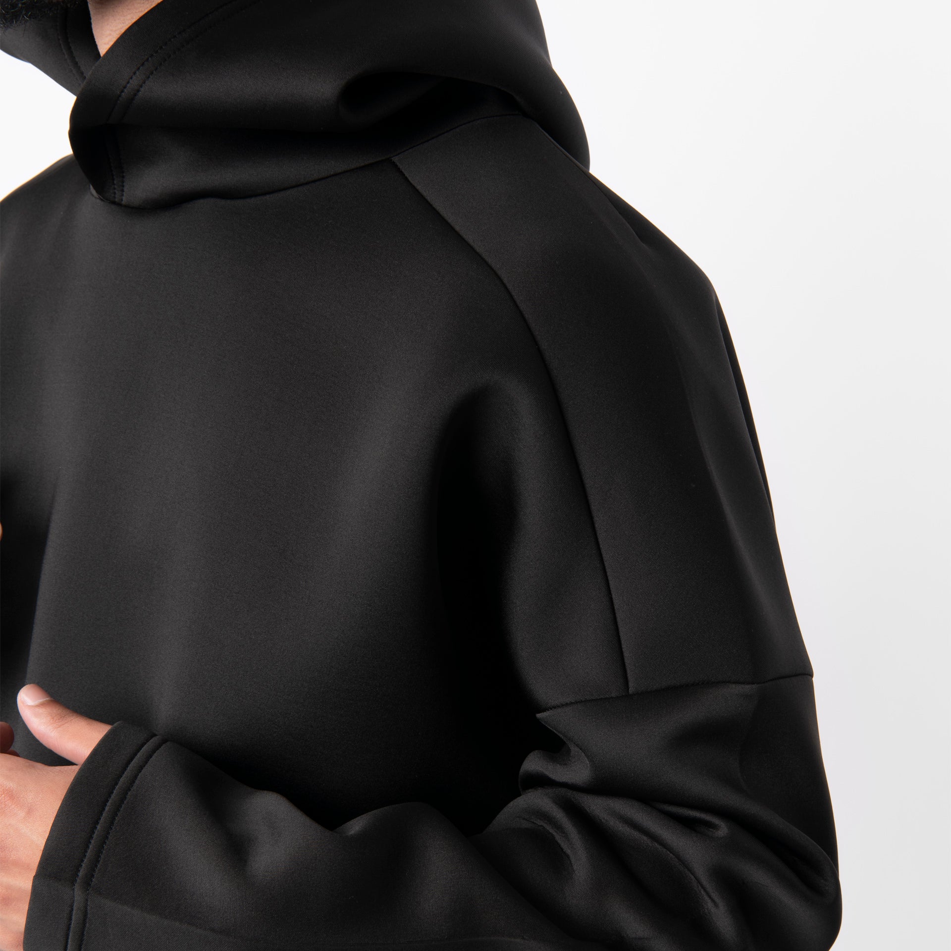 Black Spring Oversize Hoodie From The Palm - WECRE8