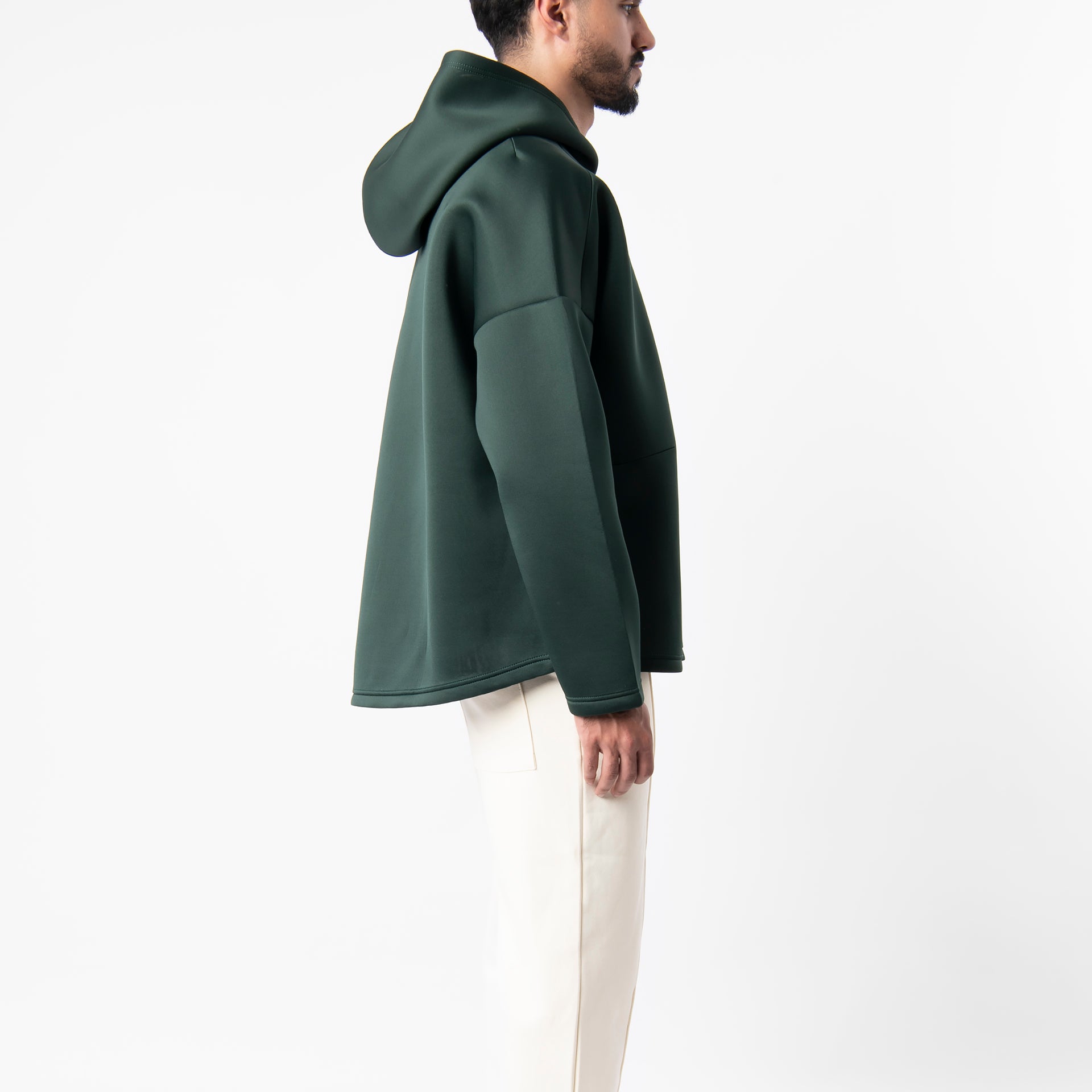 Dark Green Spring Oversize Hoodie From The Palm - WECRE8