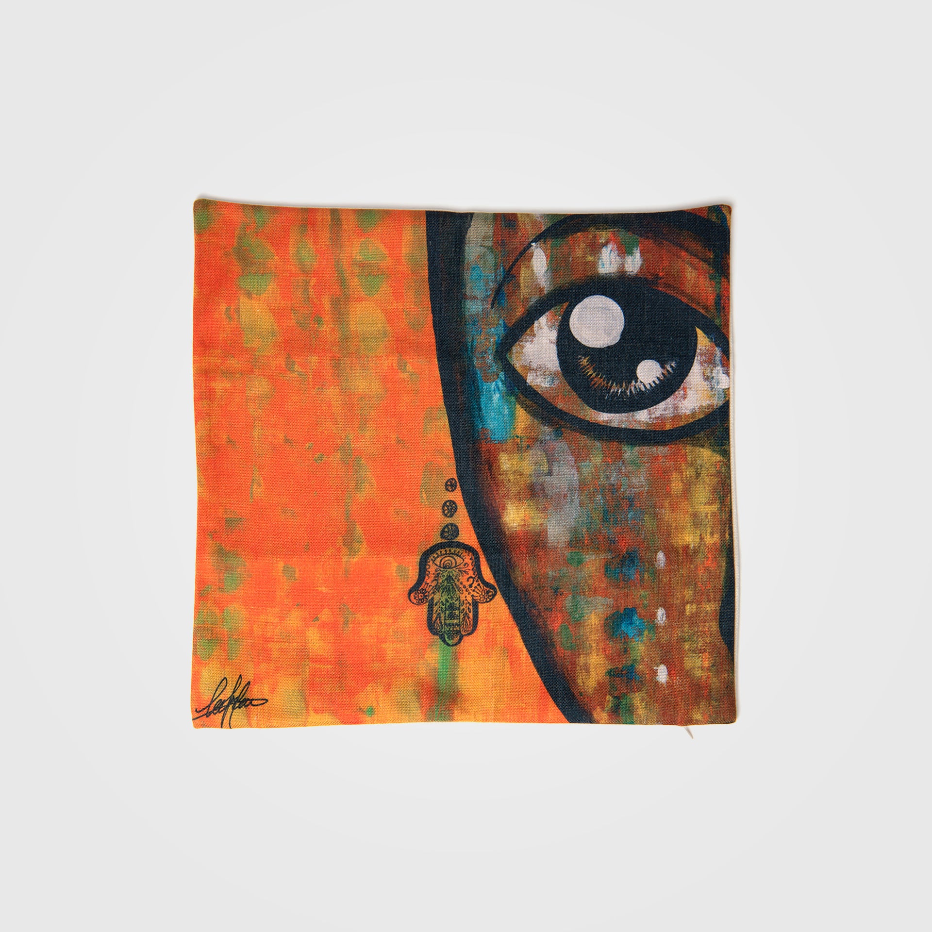 Eye Of The Desert Cushion Cover By Dar Alfann - WECRE8