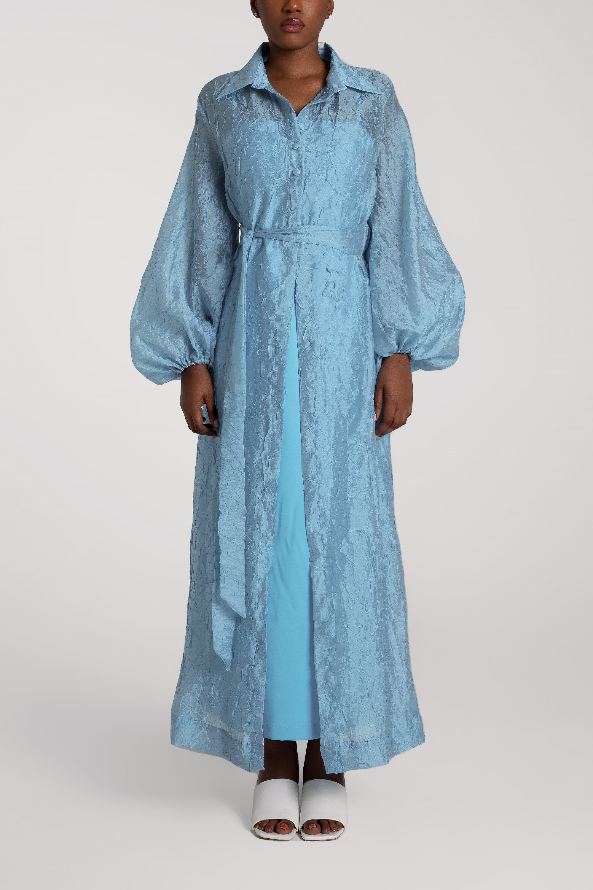 Turquoise Lobelia Maxi Dress by Baruni