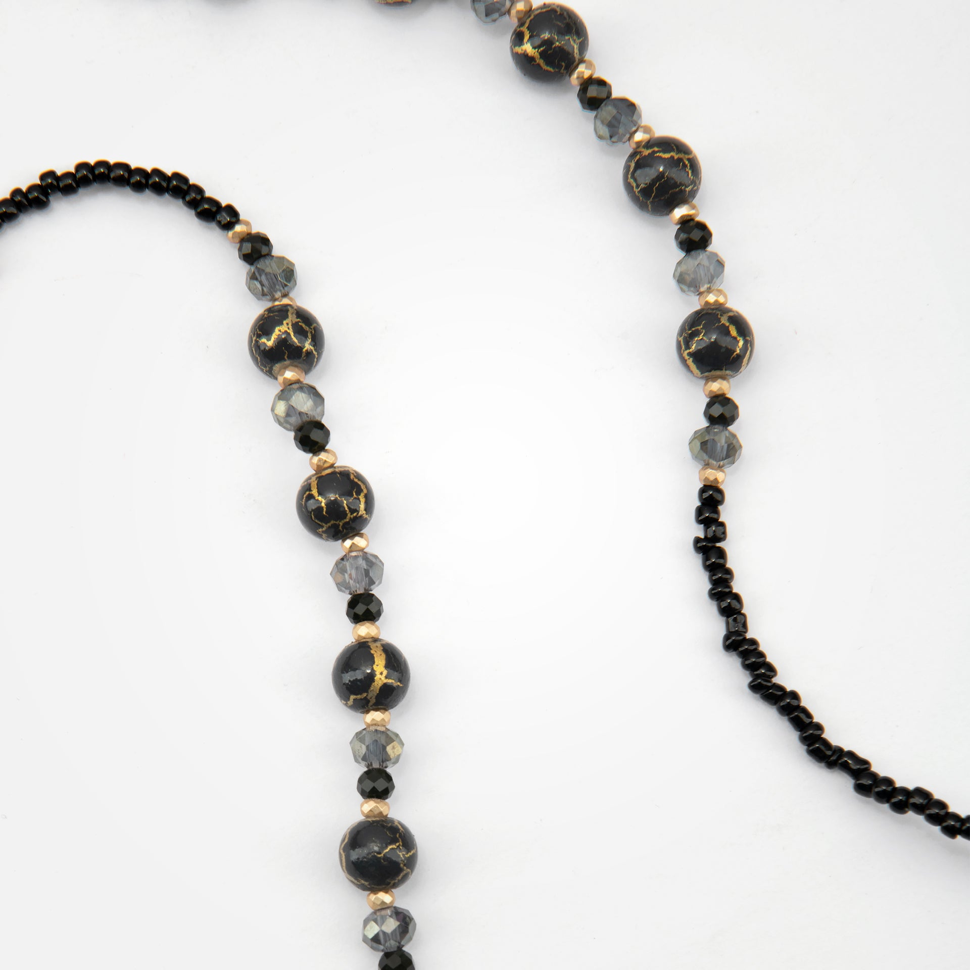 Moon Light Stone Beaded Chain for Sunglasses and Masks From Aurora - WECRE8