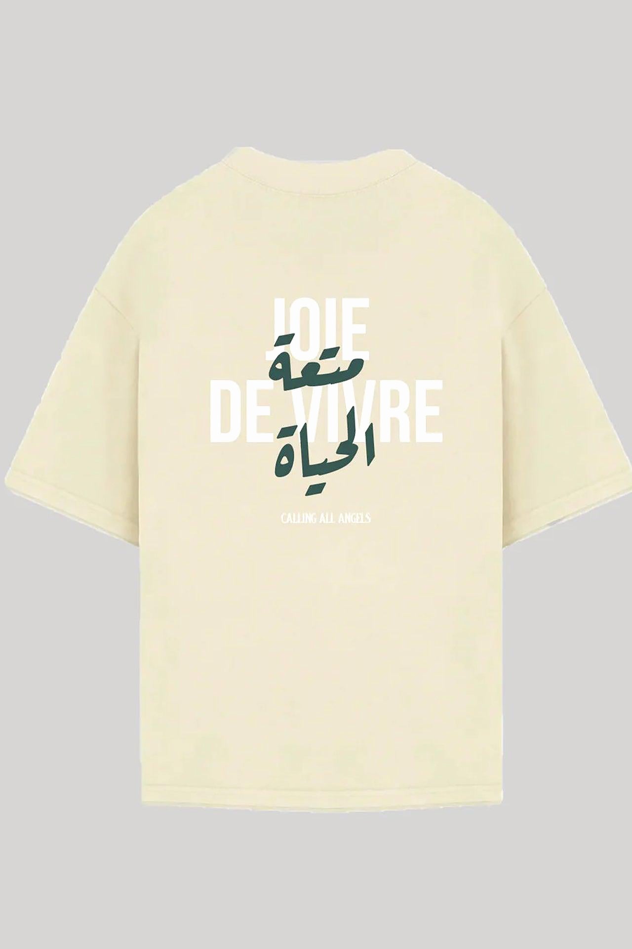 Wheat Joie De Vivre T-shirt From Calling All Angels