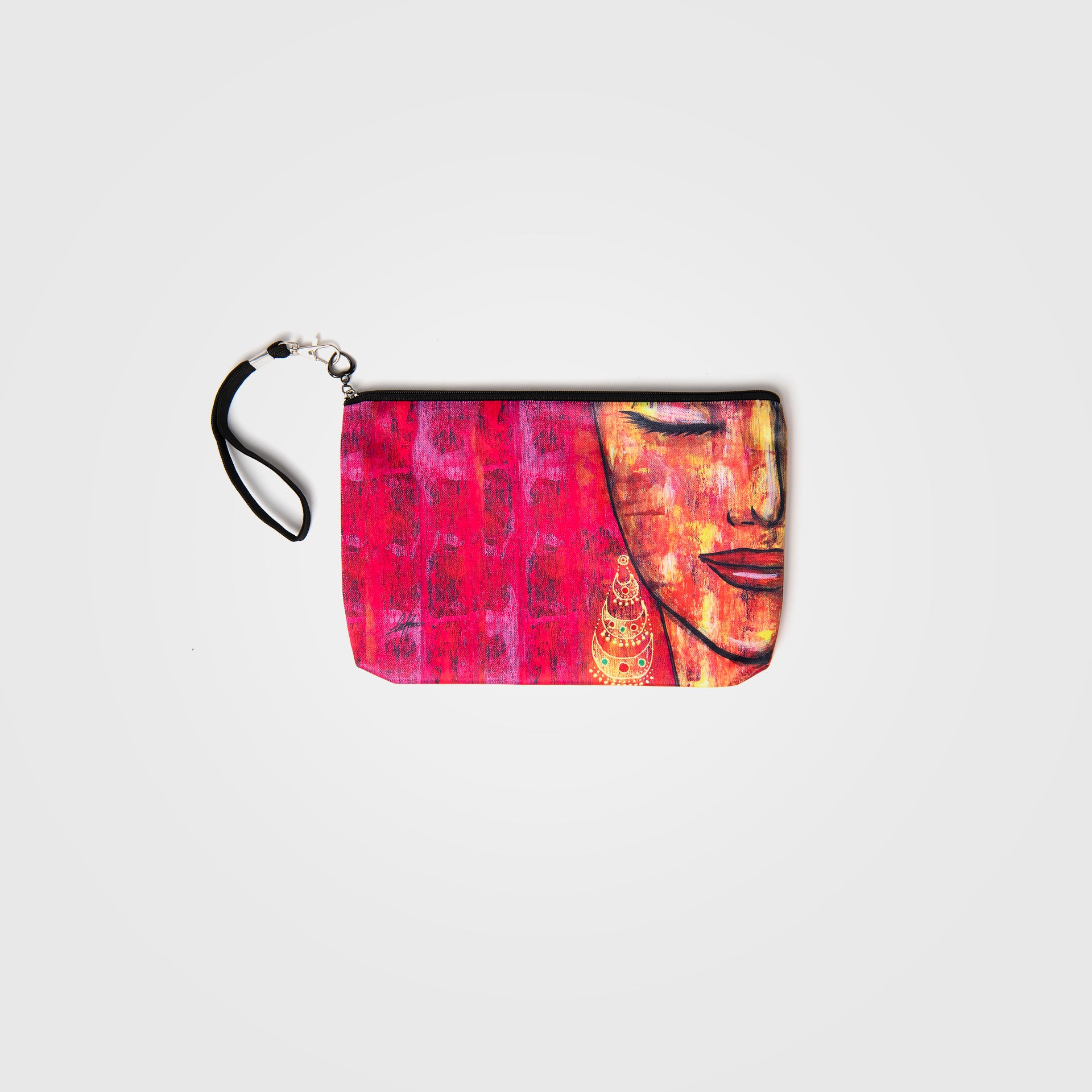 Woman in Gold Earring Bag By Dar Alfann - WECRE8