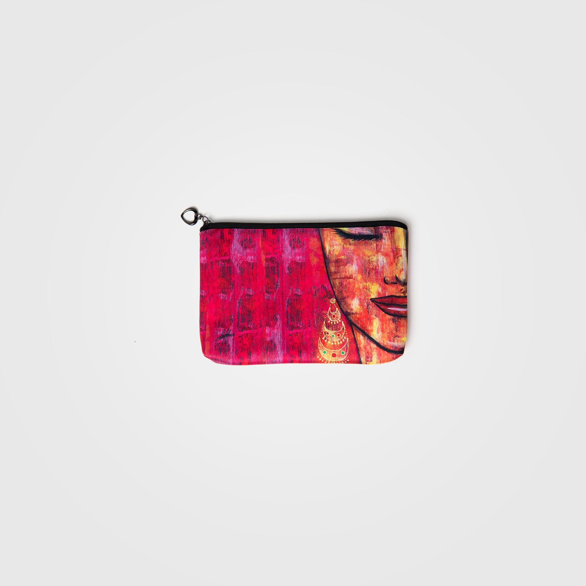 Woman in Gold Earring Cosmetic Bag By Dar Alfann - WECRE8