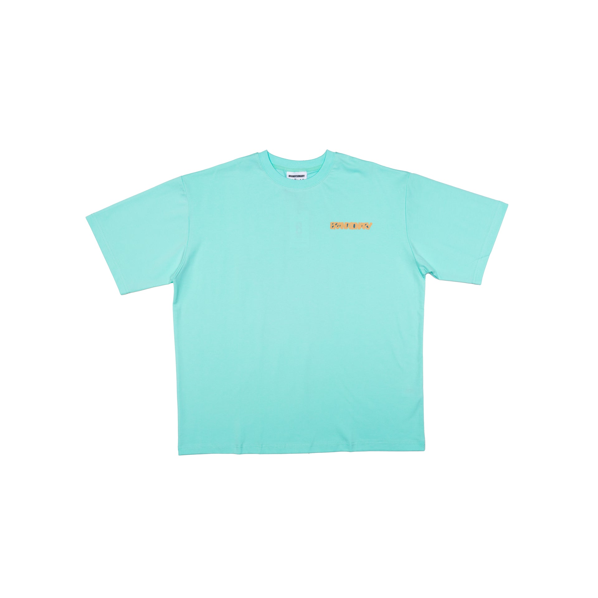 Turquoise T-shirt "Crown" by Brandtionary