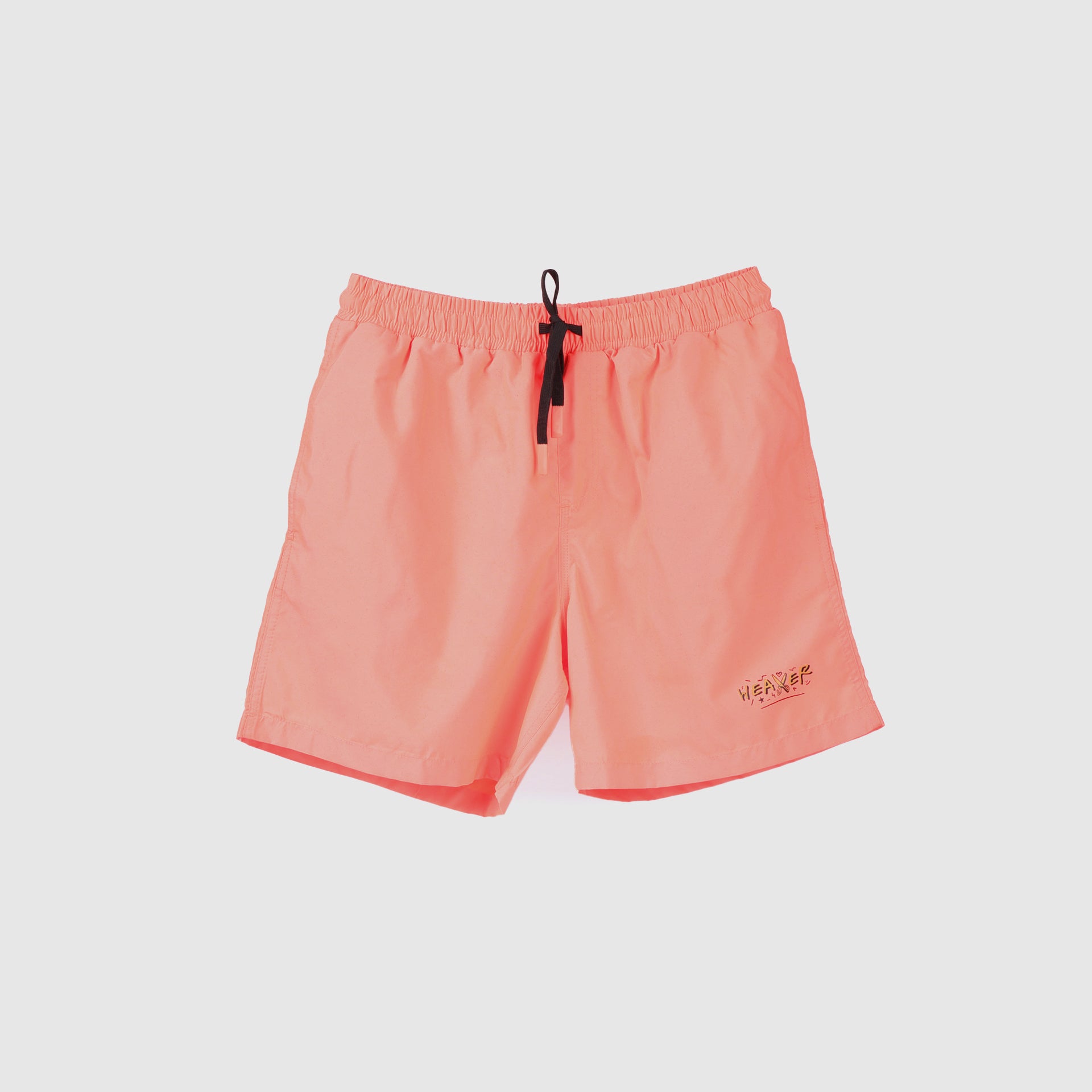 Pink Swimming Plain Shorts From Weaver Design