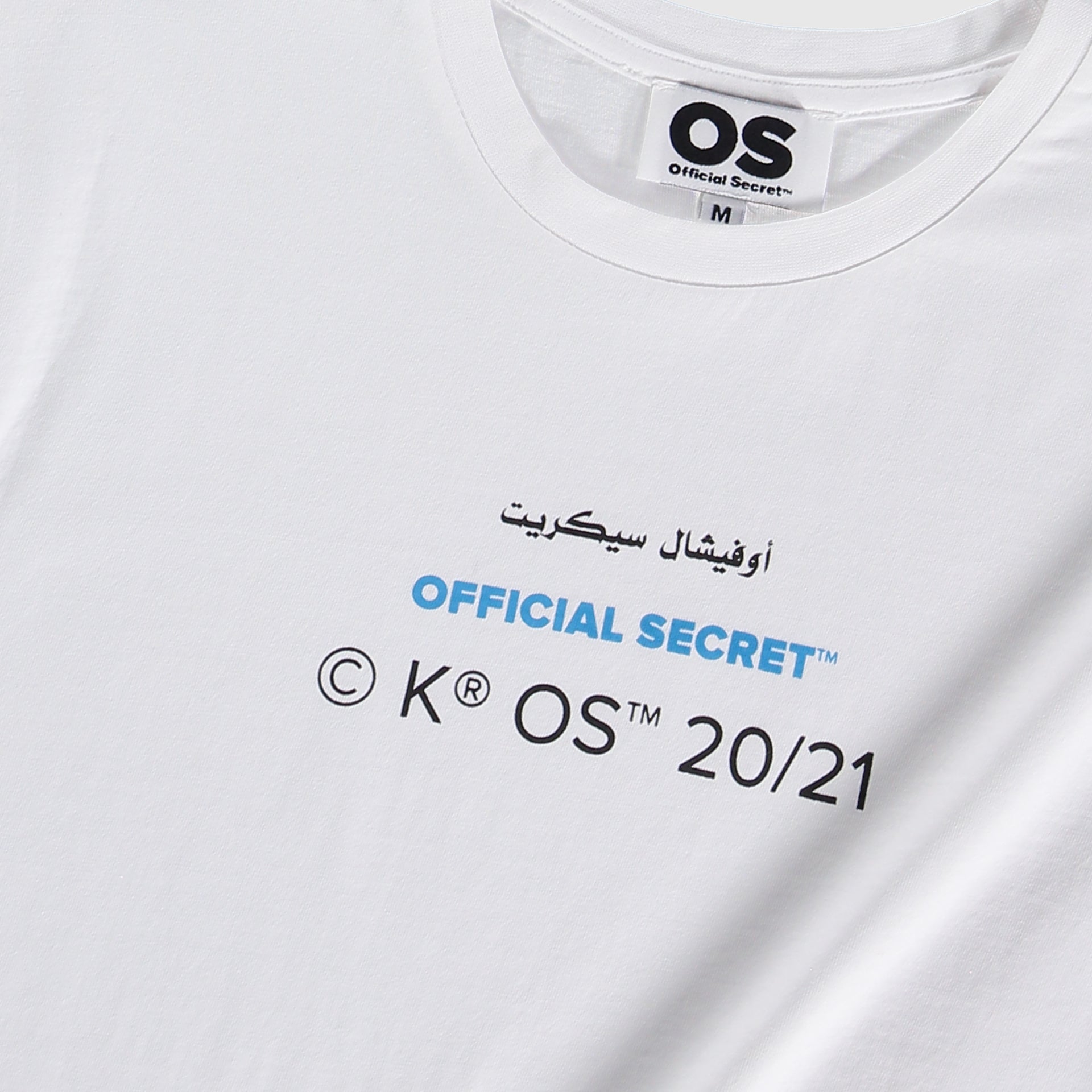 White Falcon 100% cotton T-Shirt From Official Secret