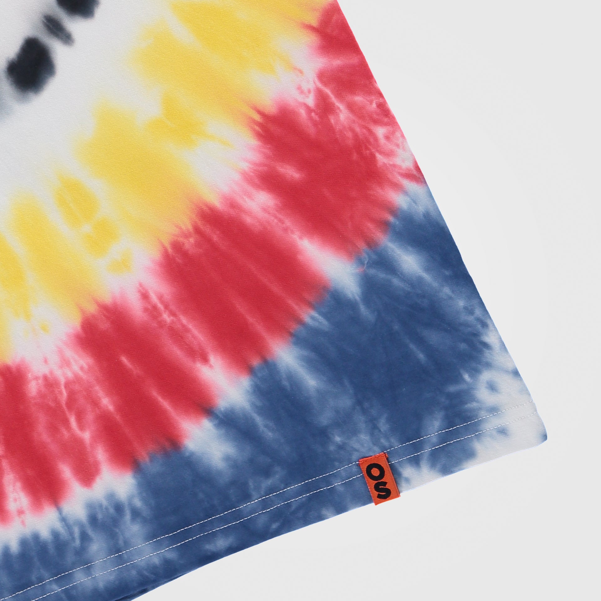 Multi Color Tie & Dye Stay Away Cotton T-Shirt From Official Secret